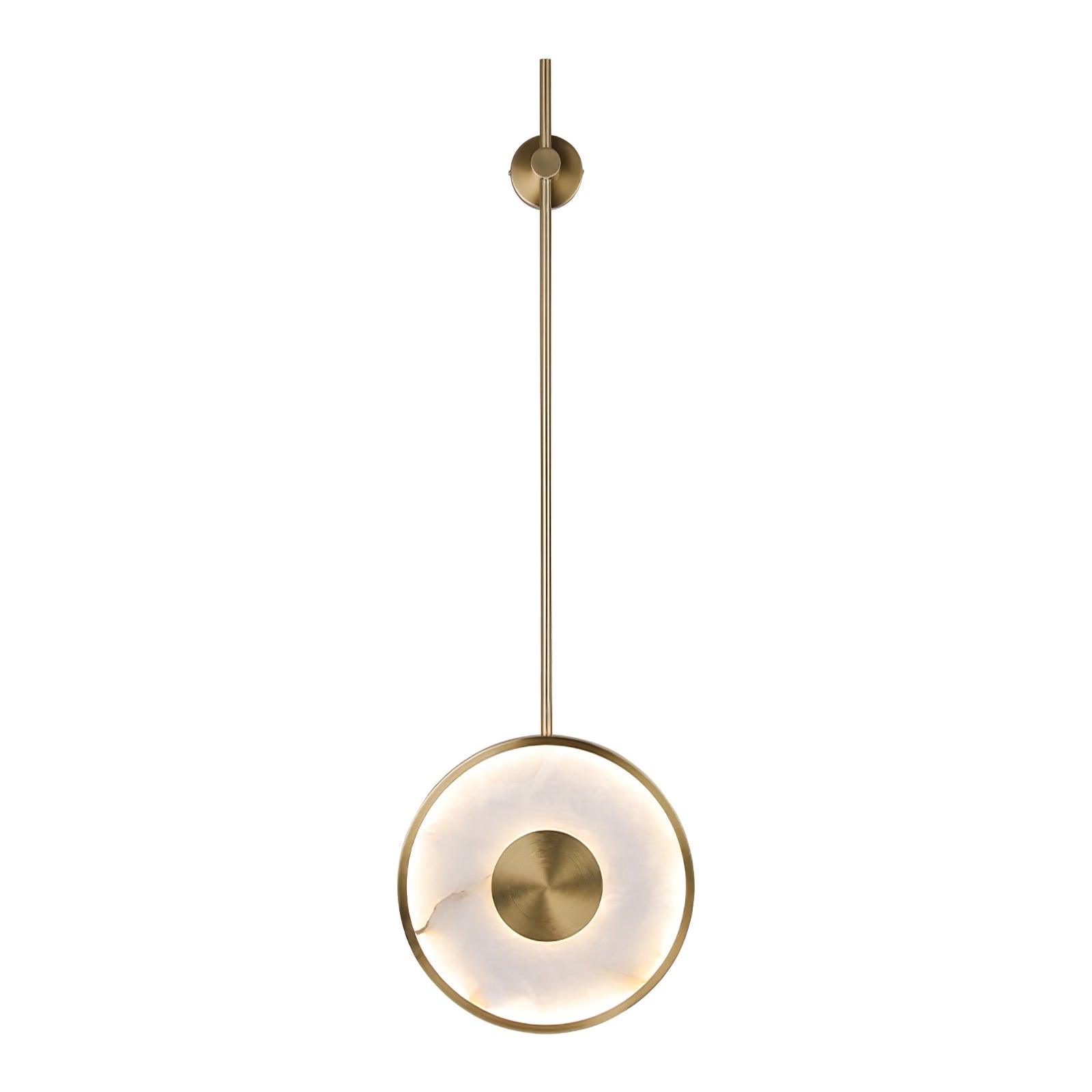 Round Marble Wall Lamp - Cueteks