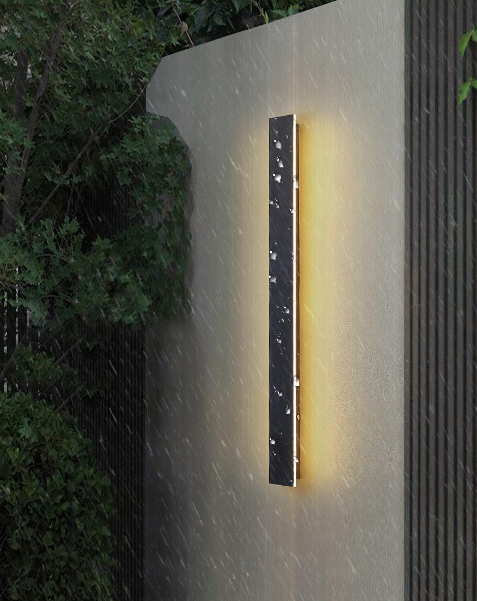Long Strip Outdoor Sconce Solar Power - Cueteks