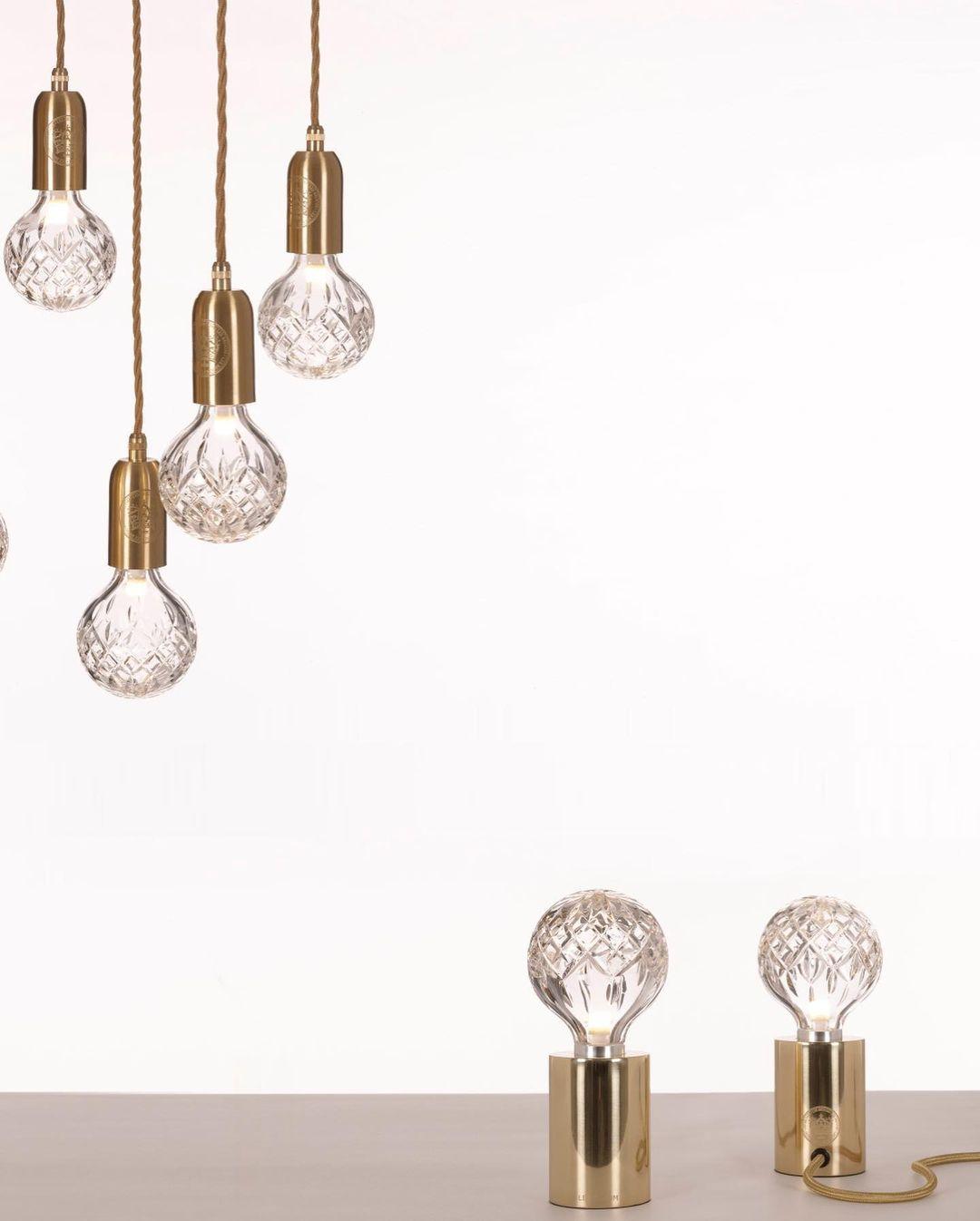 Crystal Bulb Table Lamp - Cueteks