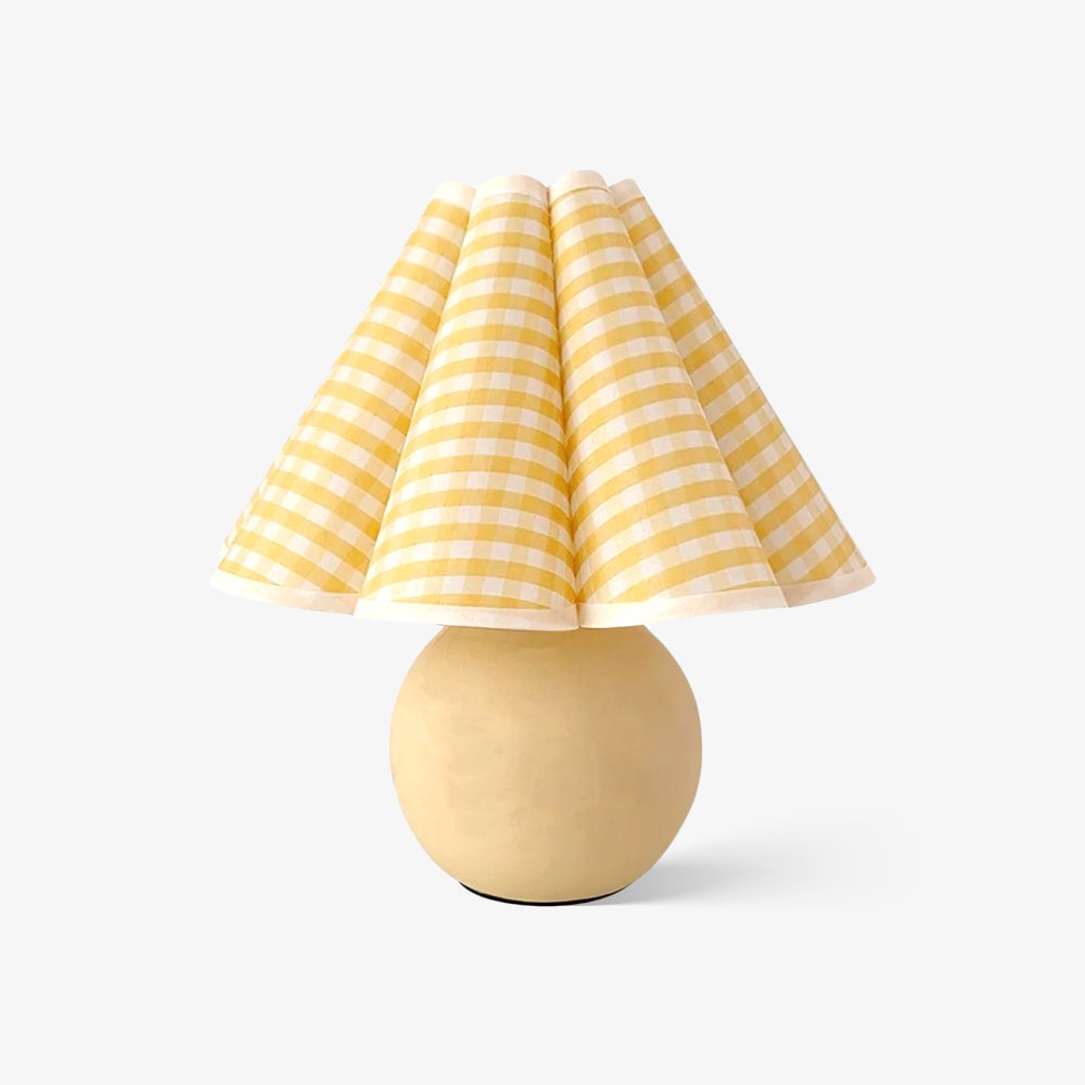 Kicsi Knife Pleat Table Lamp - Cueteks