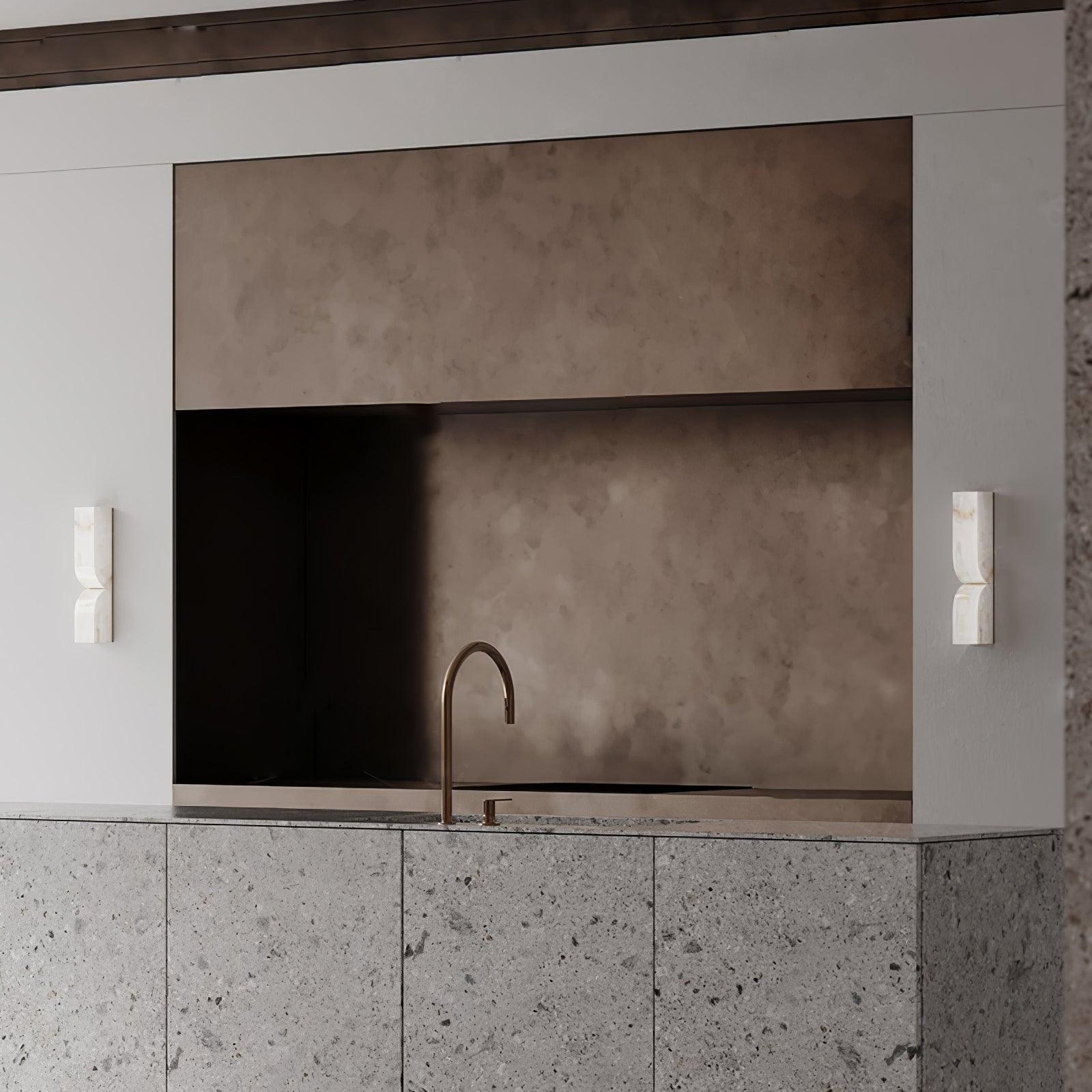 Alabaster Essence Wall Sconce - Cueteks