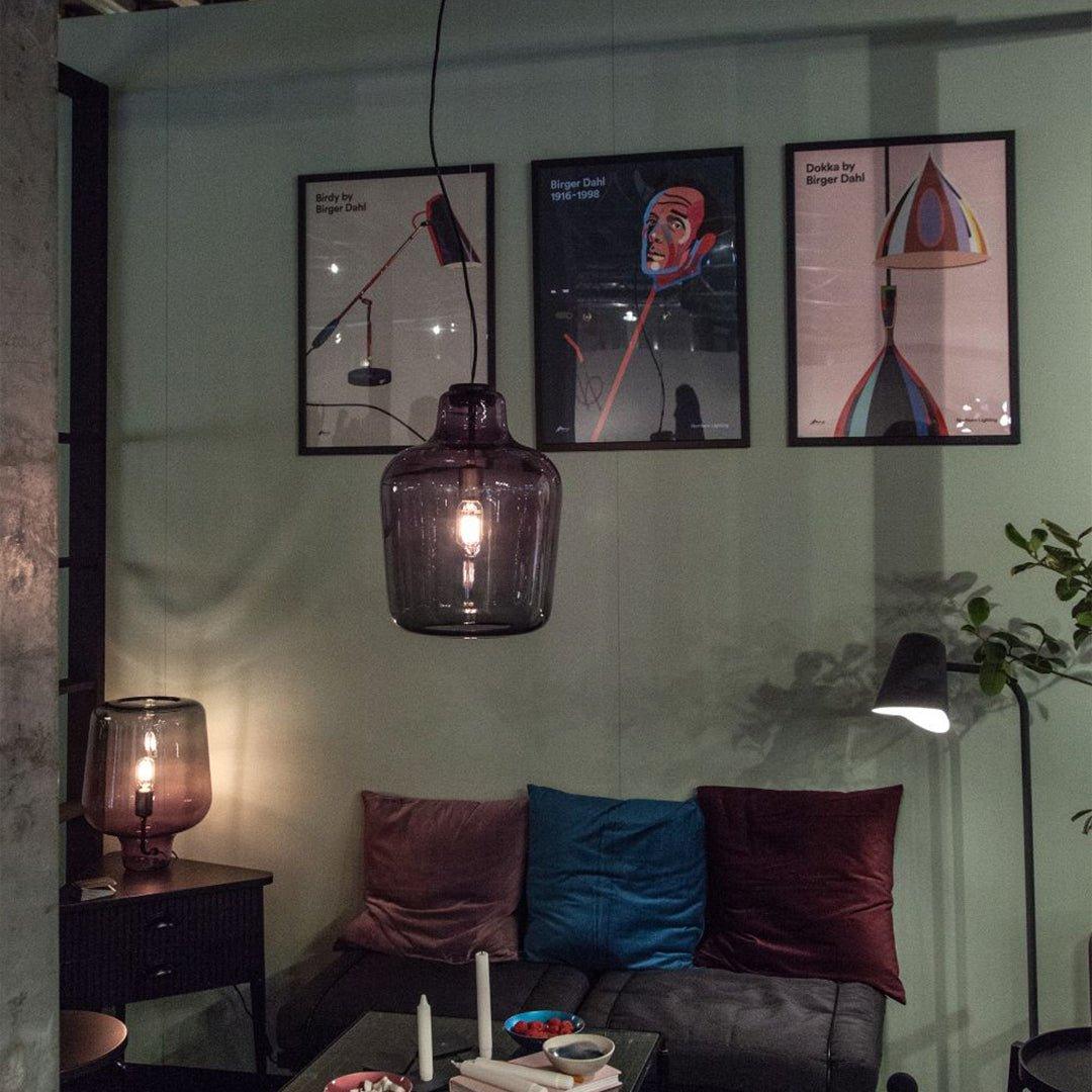 Teutonic Glass Table Lamp - Cueteks
