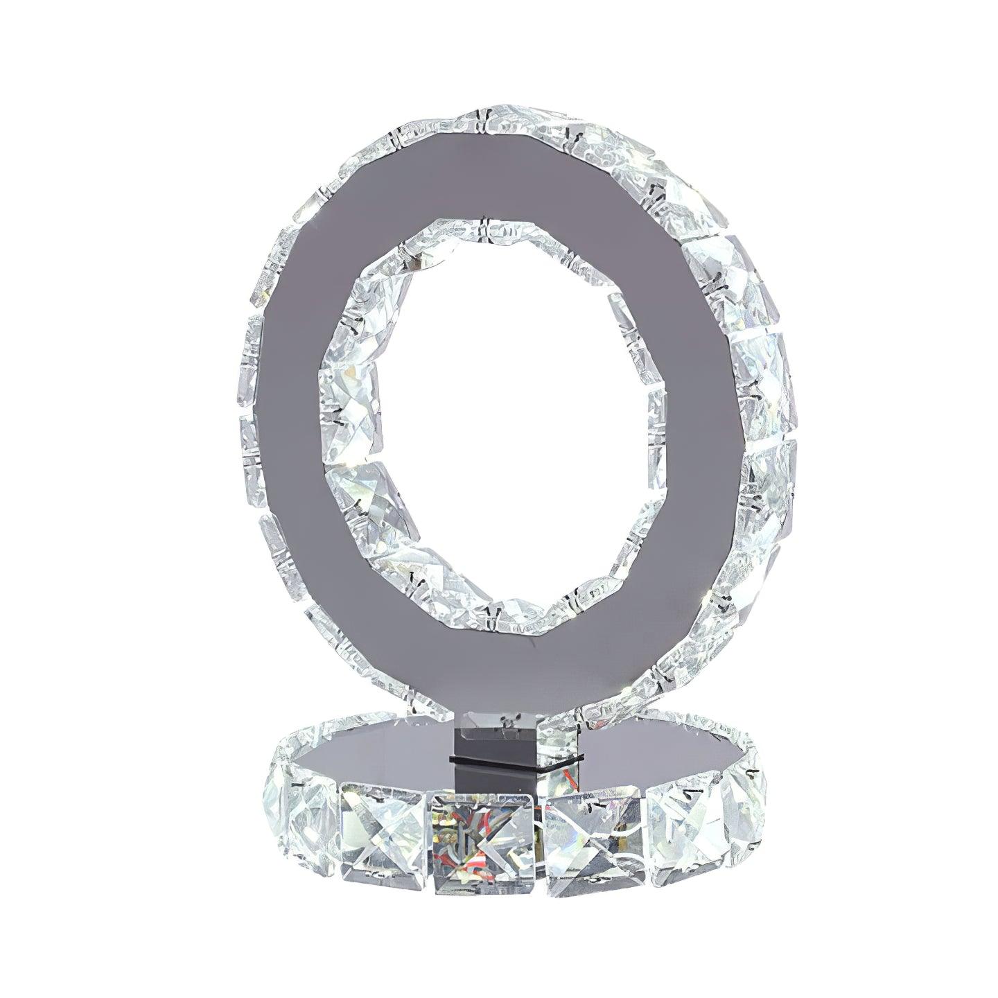 Crystal Rings Table Lamp - Cueteks