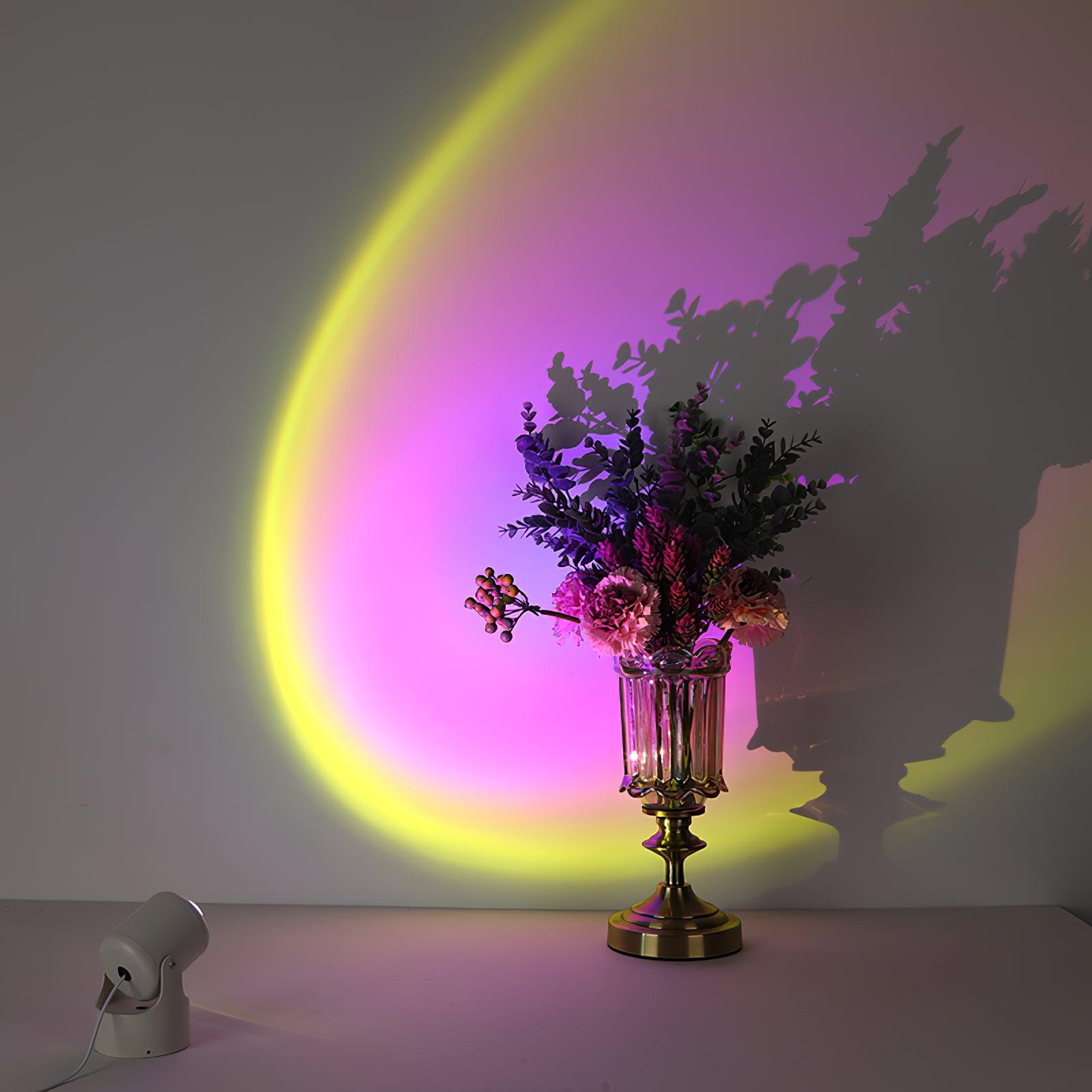 Sunset Projection Built-in Battery LED Light - Cueteks