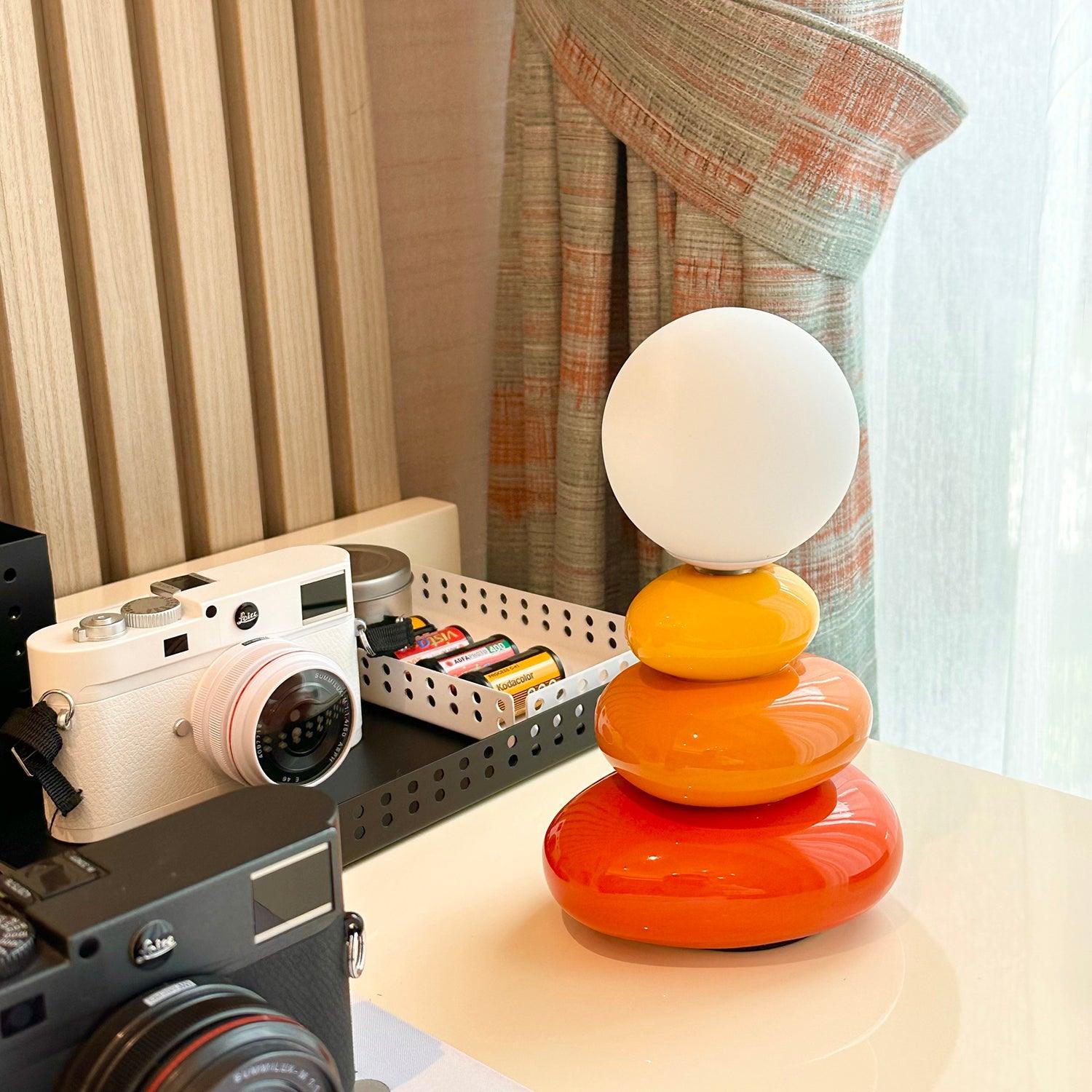Triple Gourd Table Lamp - Cueteks