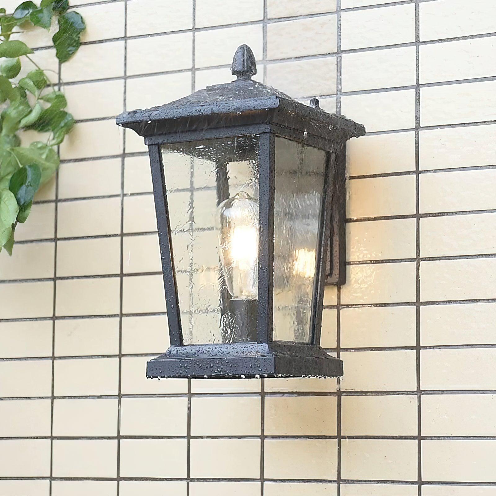 Lodge Birdcage Outdoor Wall Lamp - Cueteks