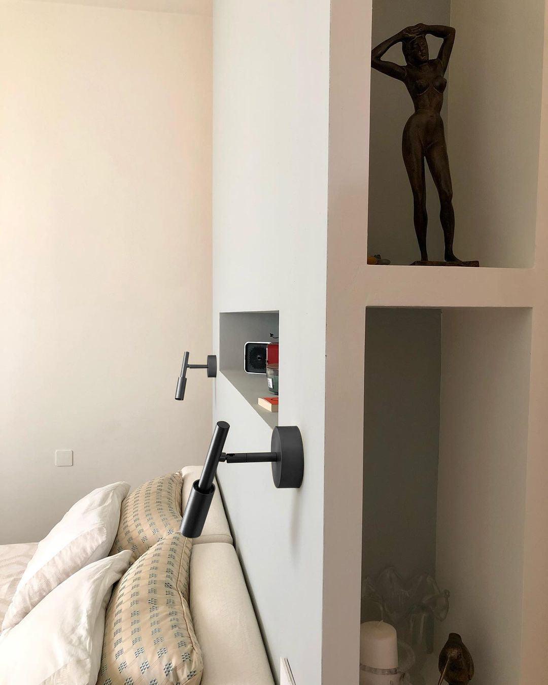 Tubino cylindrical LED wall light