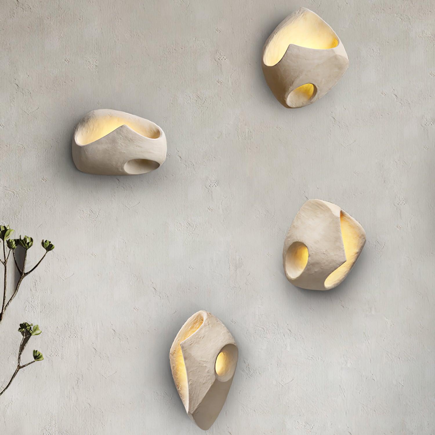 Cement Hollow Wall Light - Cueteks