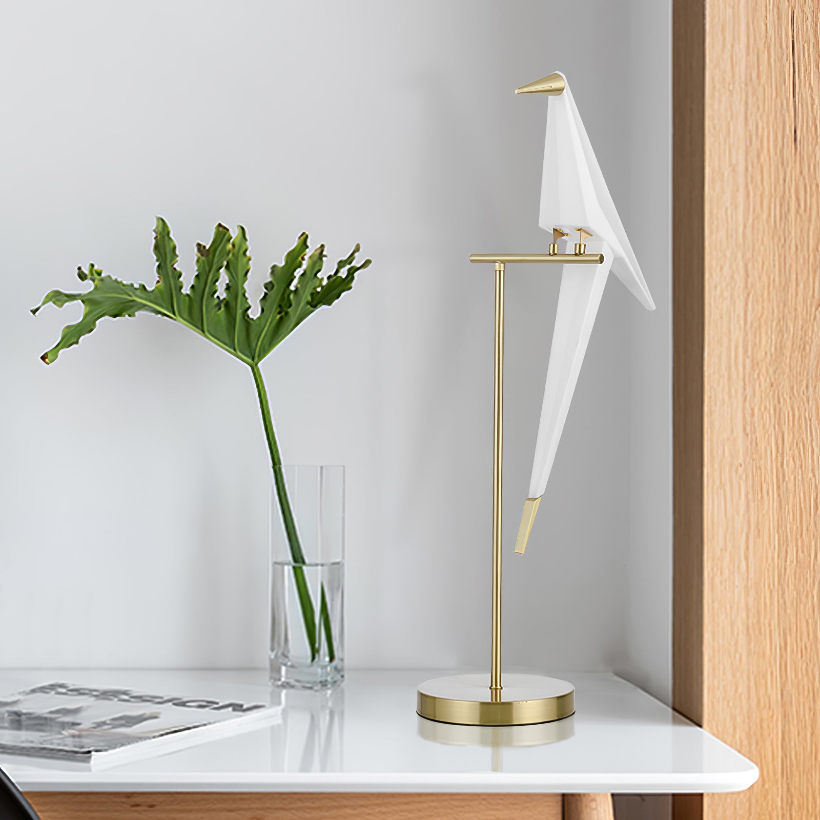 Paper Crane Bird Table lamp - Cueteks