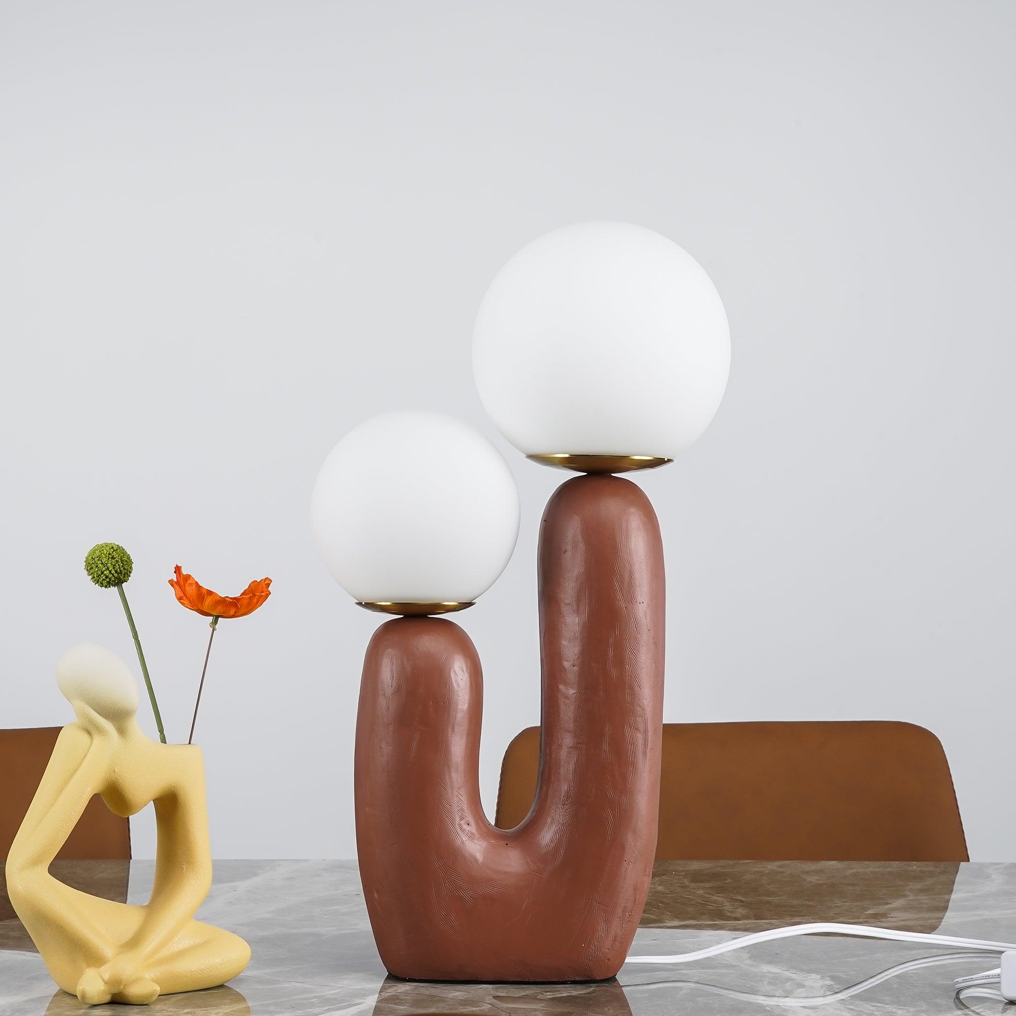 Oo Rough Table Lamp - Cueteks