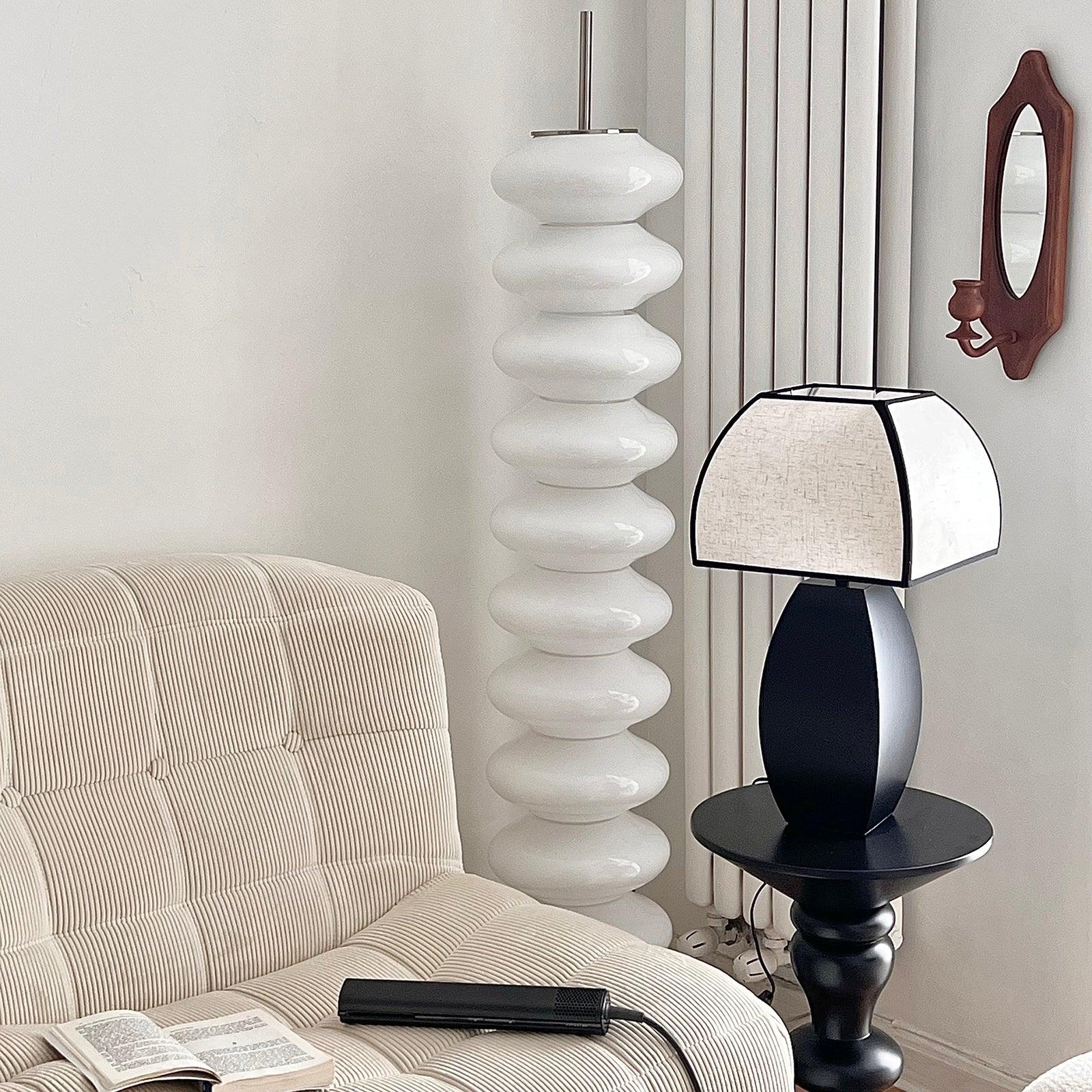 Javier Black Table Lamp - Cueteks