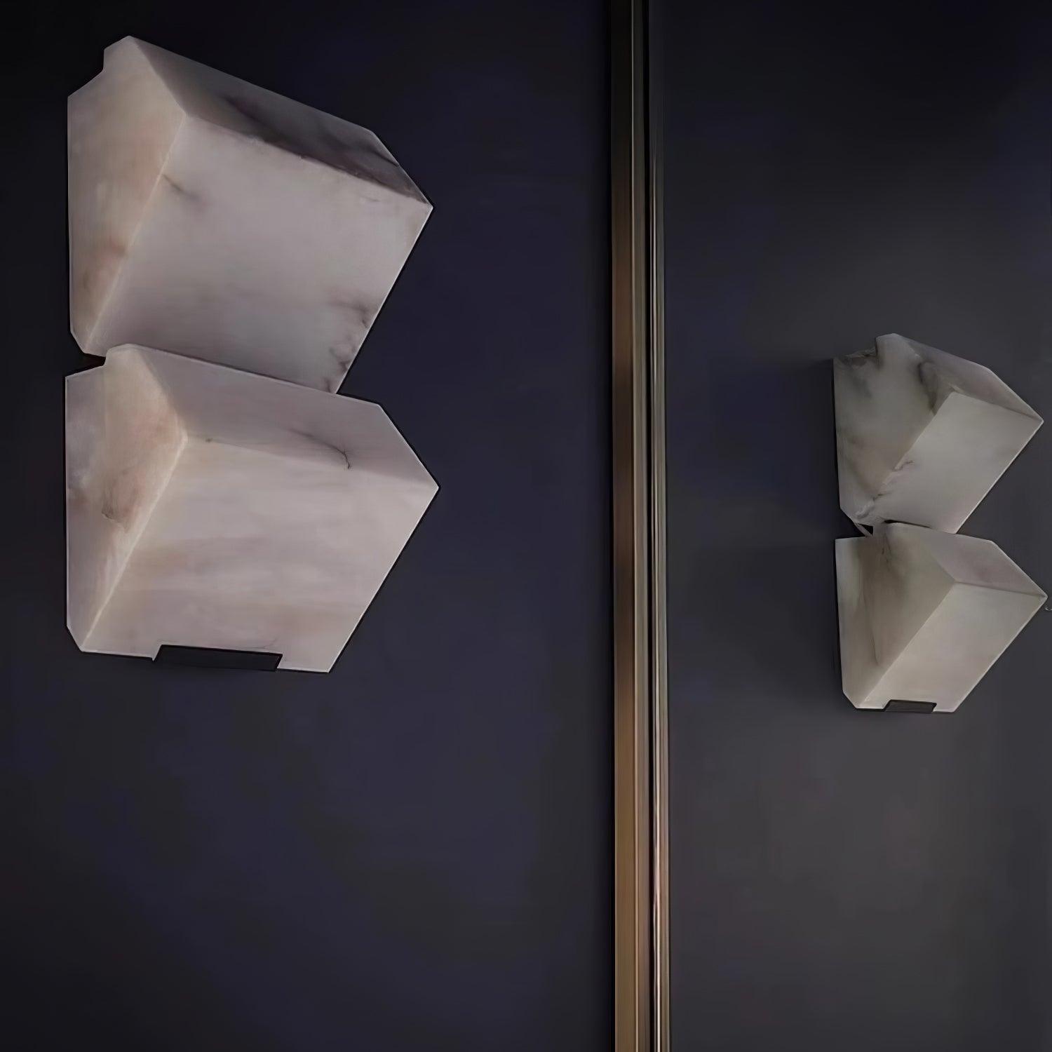 Alabaster Staircase Wall Lamp - Cueteks