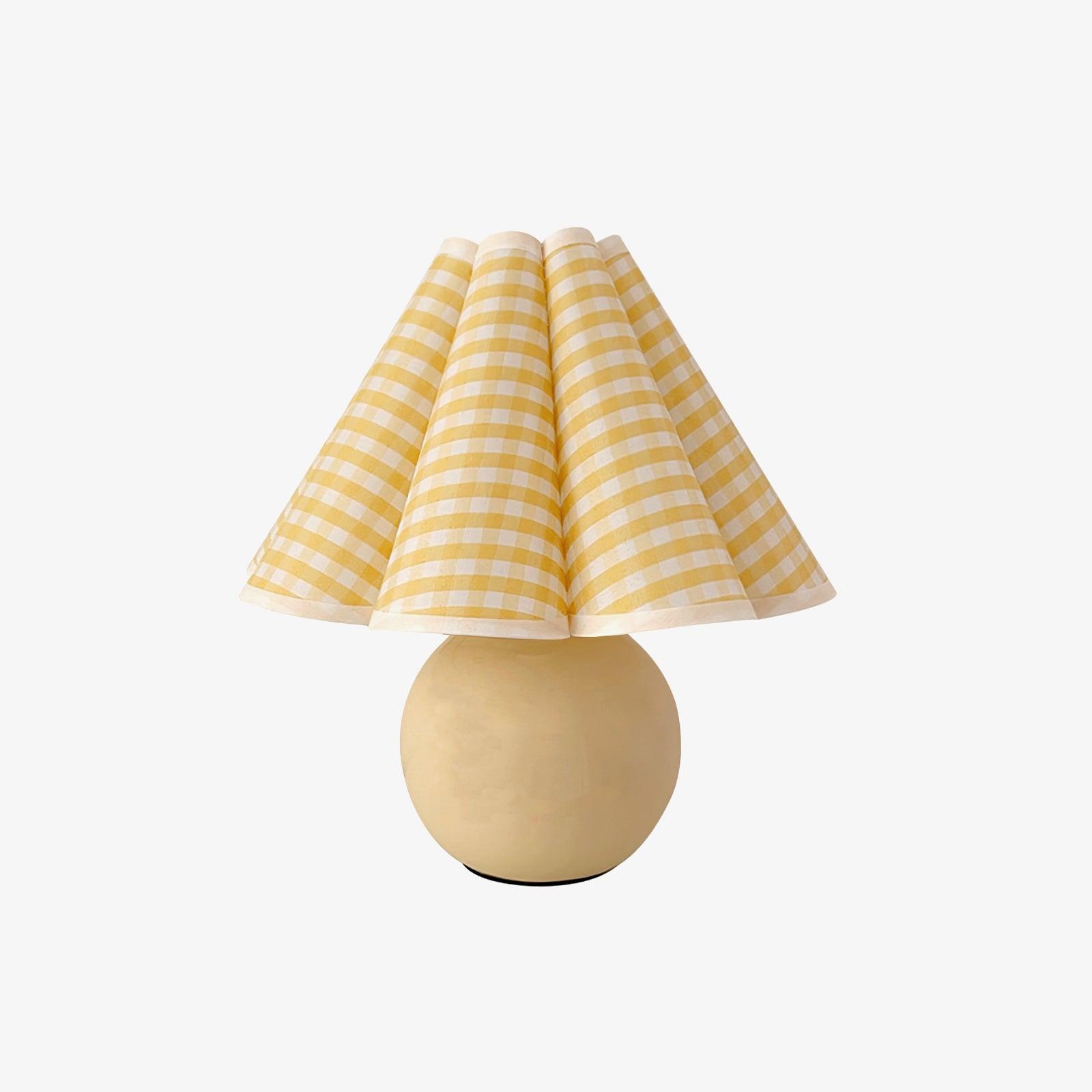 Kicsi Knife Pleat Table Lamp - Cueteks