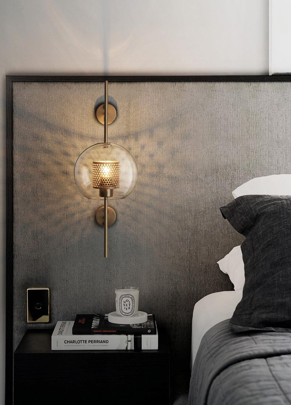 Chiswick Glass Wall Light - Cueteks
