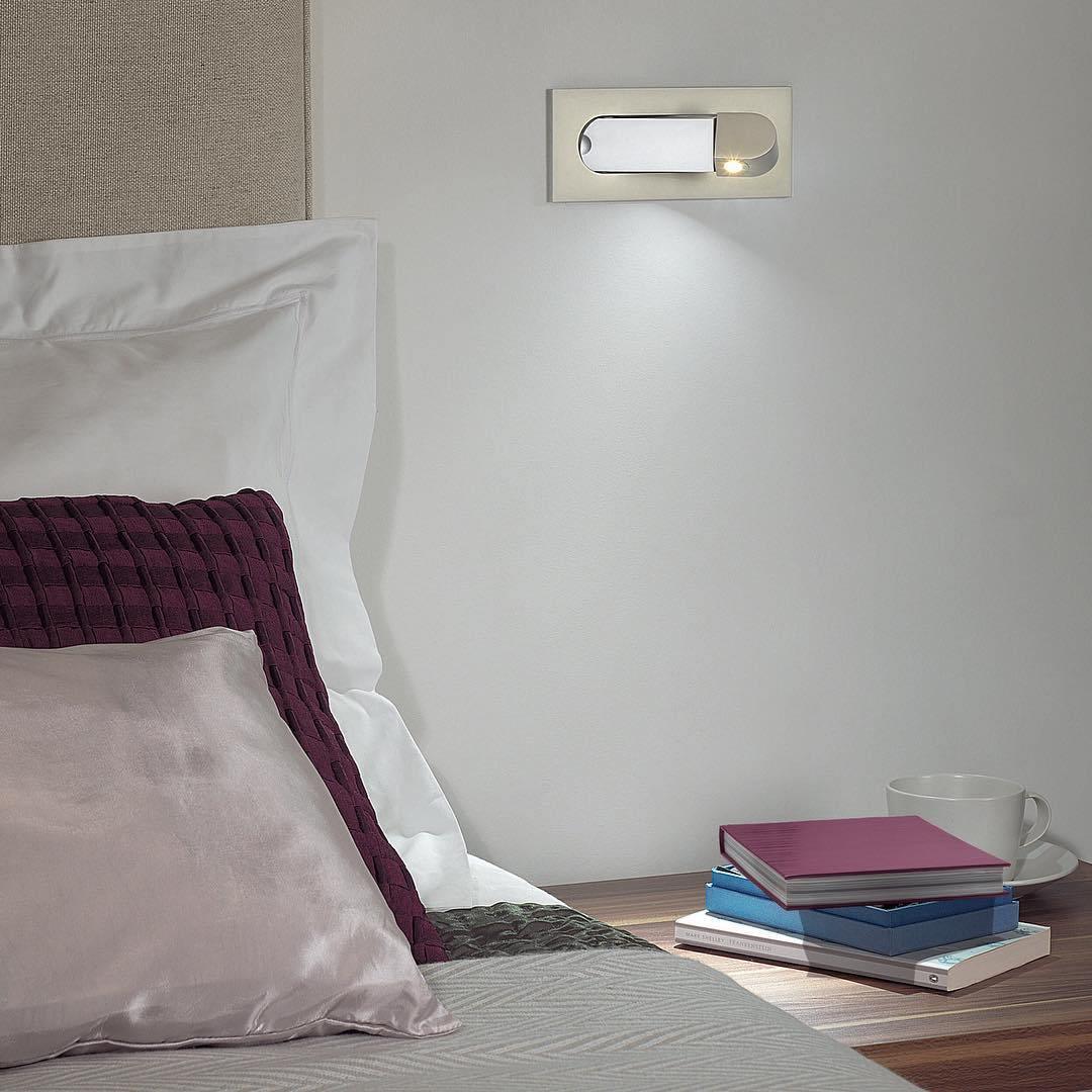 Modern LED Bedside Reading Light - Cueteks