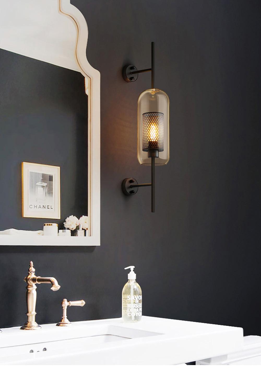 Chiswick Glass Wall Light - Cueteks