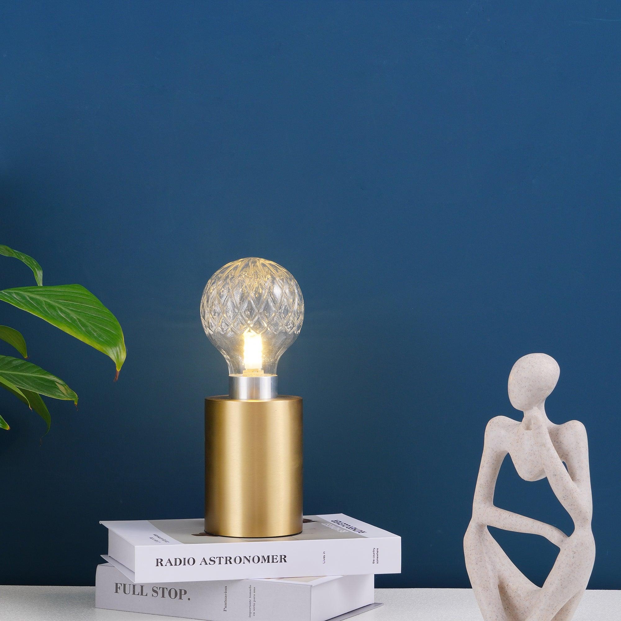 Crystal Bulb Table Lamp - Cueteks