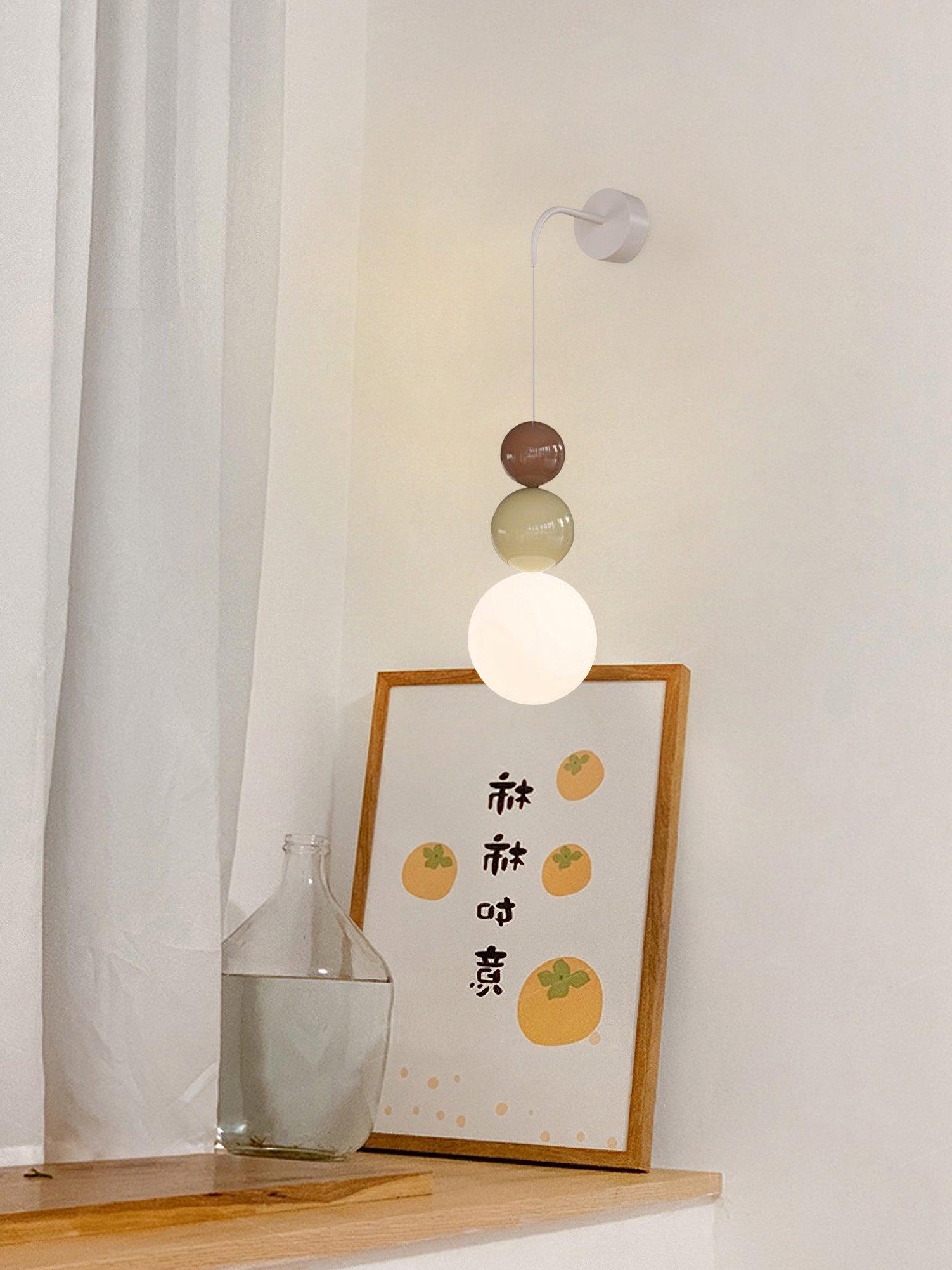 Acrylic Three Ball wall lamp