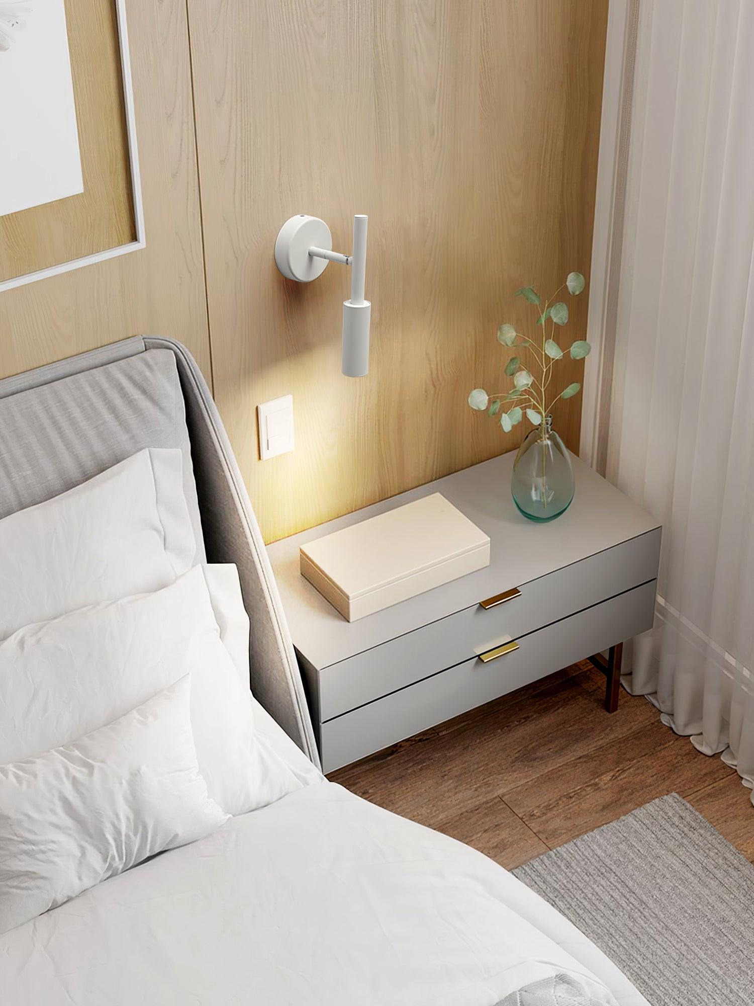 Tubino cylindrical LED wall light