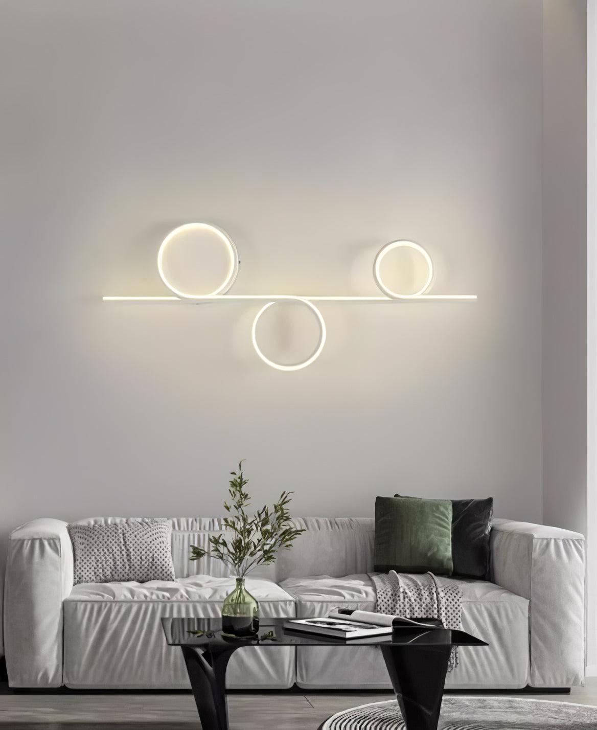 Rhythmic Line ring and bar LED light