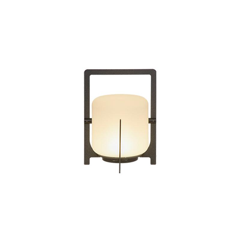 Black Twilight Lantern Table Lamp - Cueteks