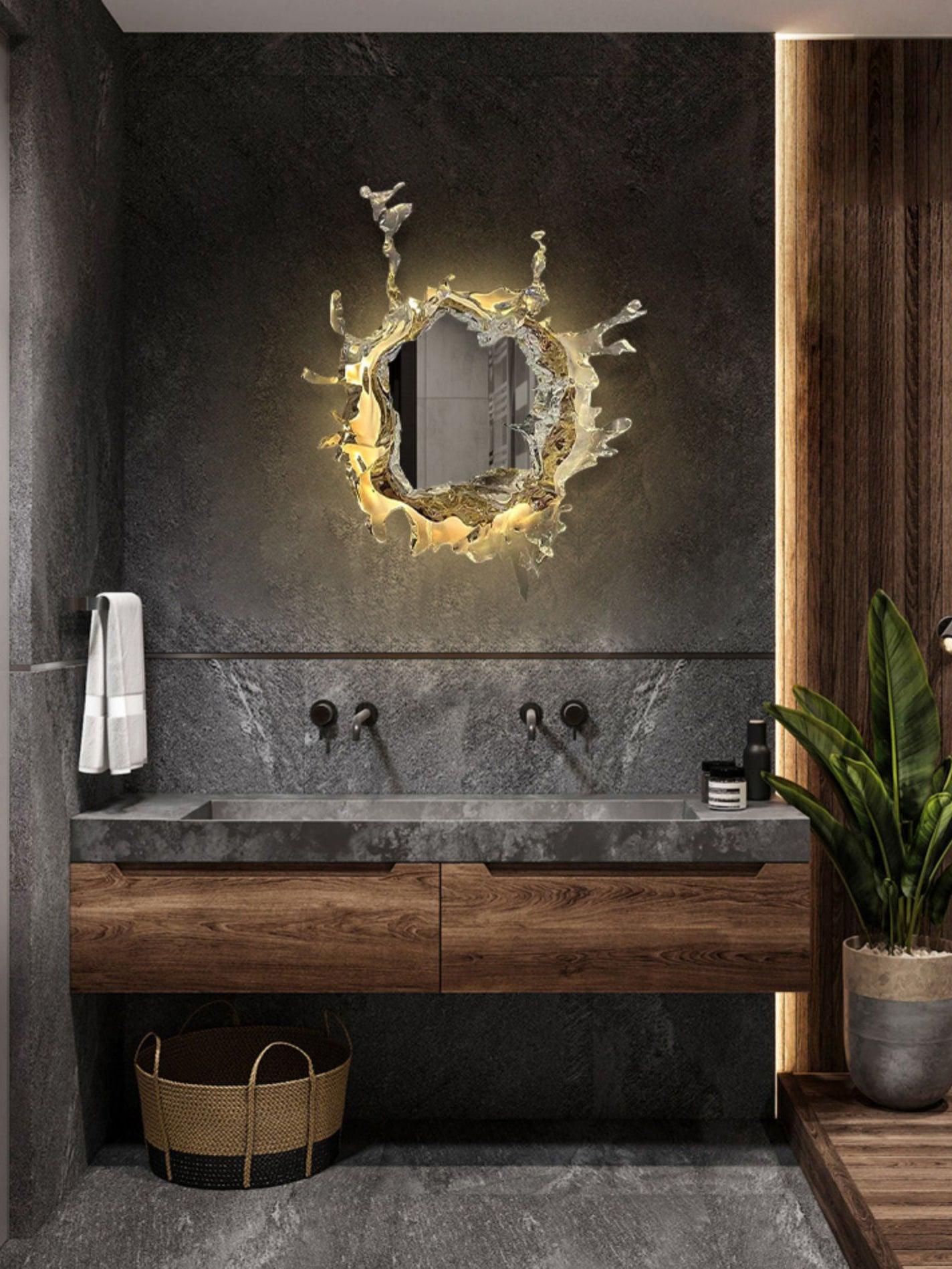 Water Drop Mirror LED wall light