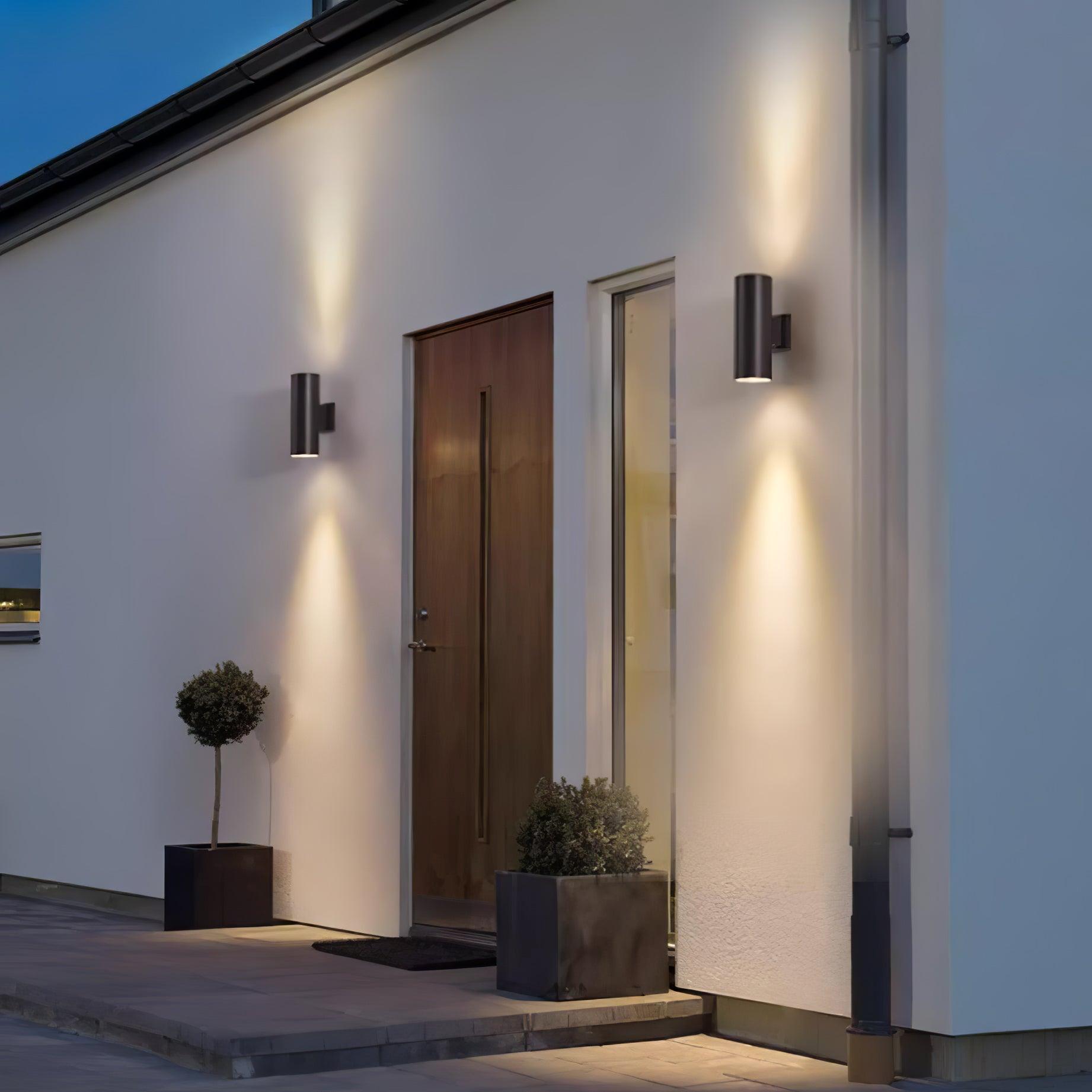 Cylindrical Outdoor Wall Light - Cueteks