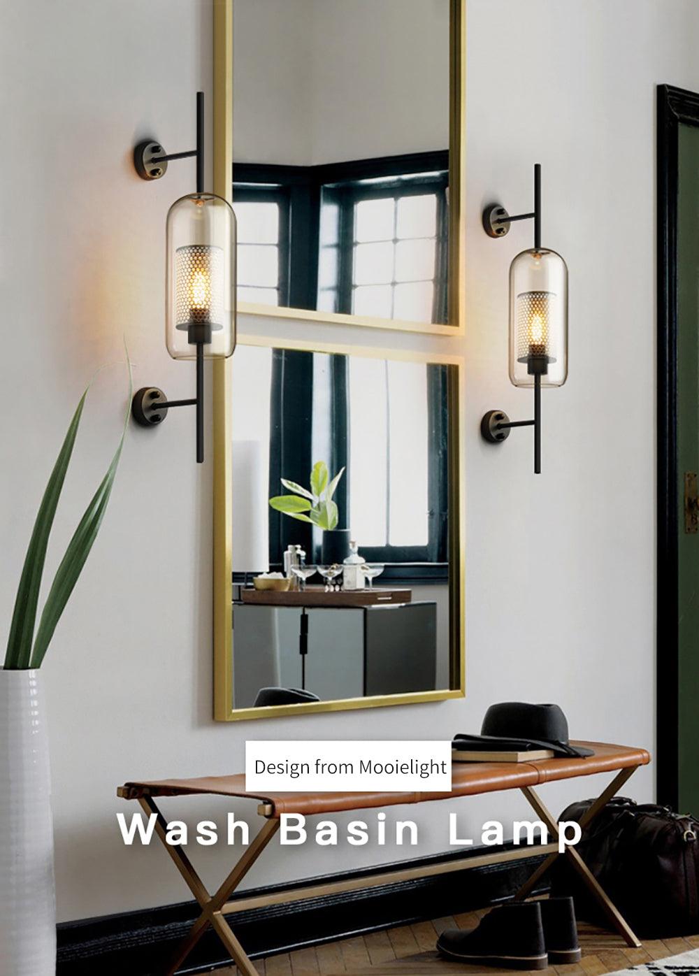 Chiswick Glass Wall Light - Cueteks