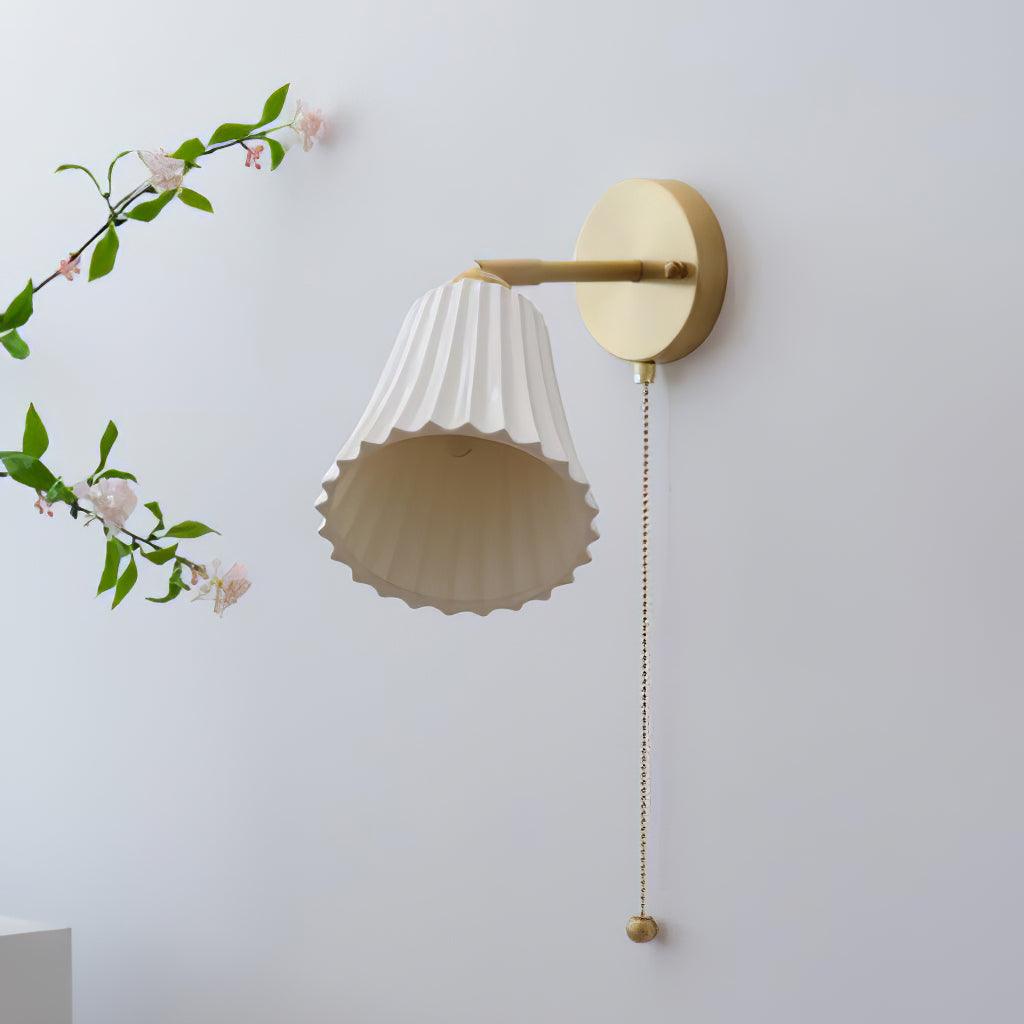 Trumpet Ceramic Wall Light - Cueteks