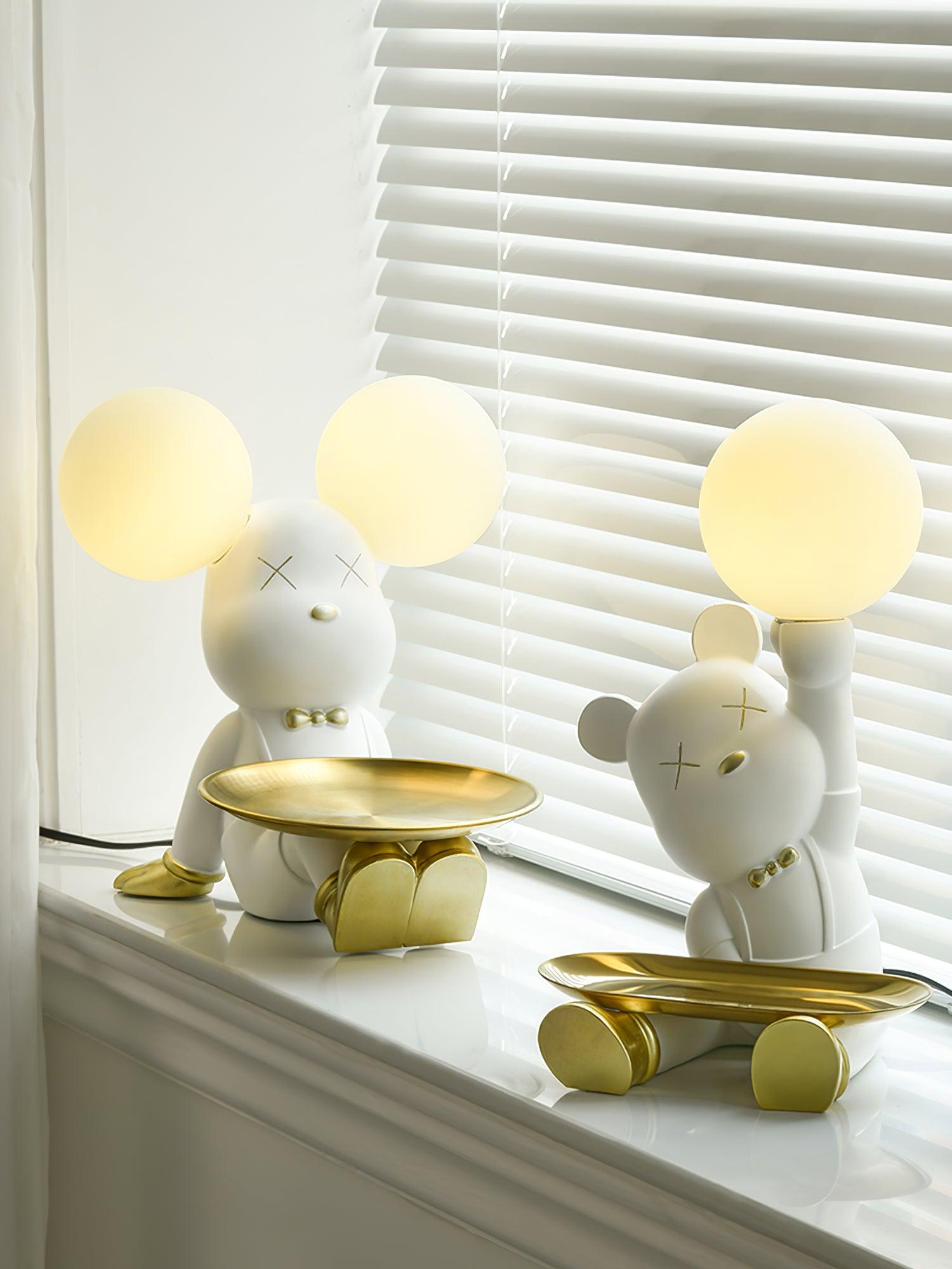 Violent Bear Tray Desk Lamp - Cueteks