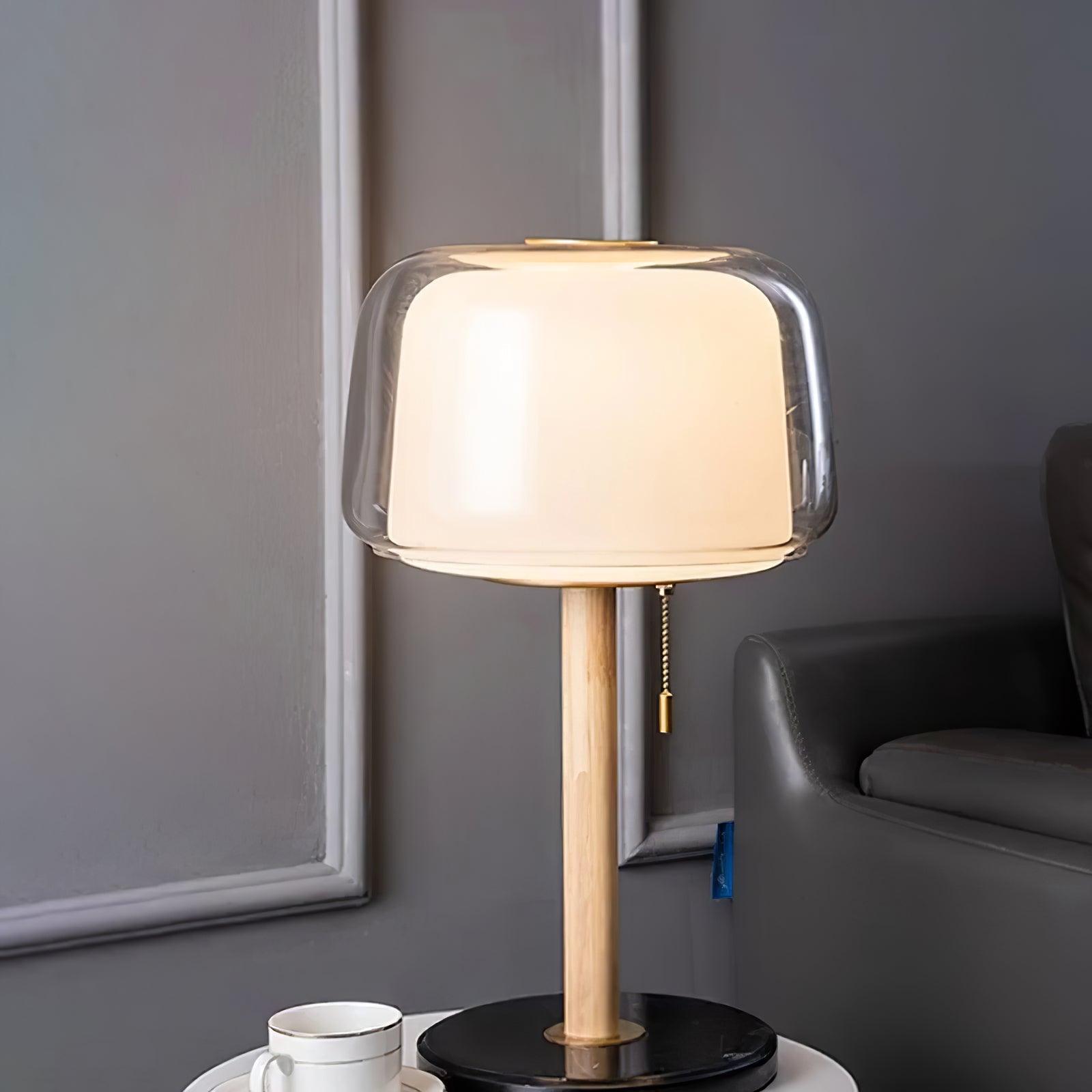 Mona Glass Table Lamp - Cueteks