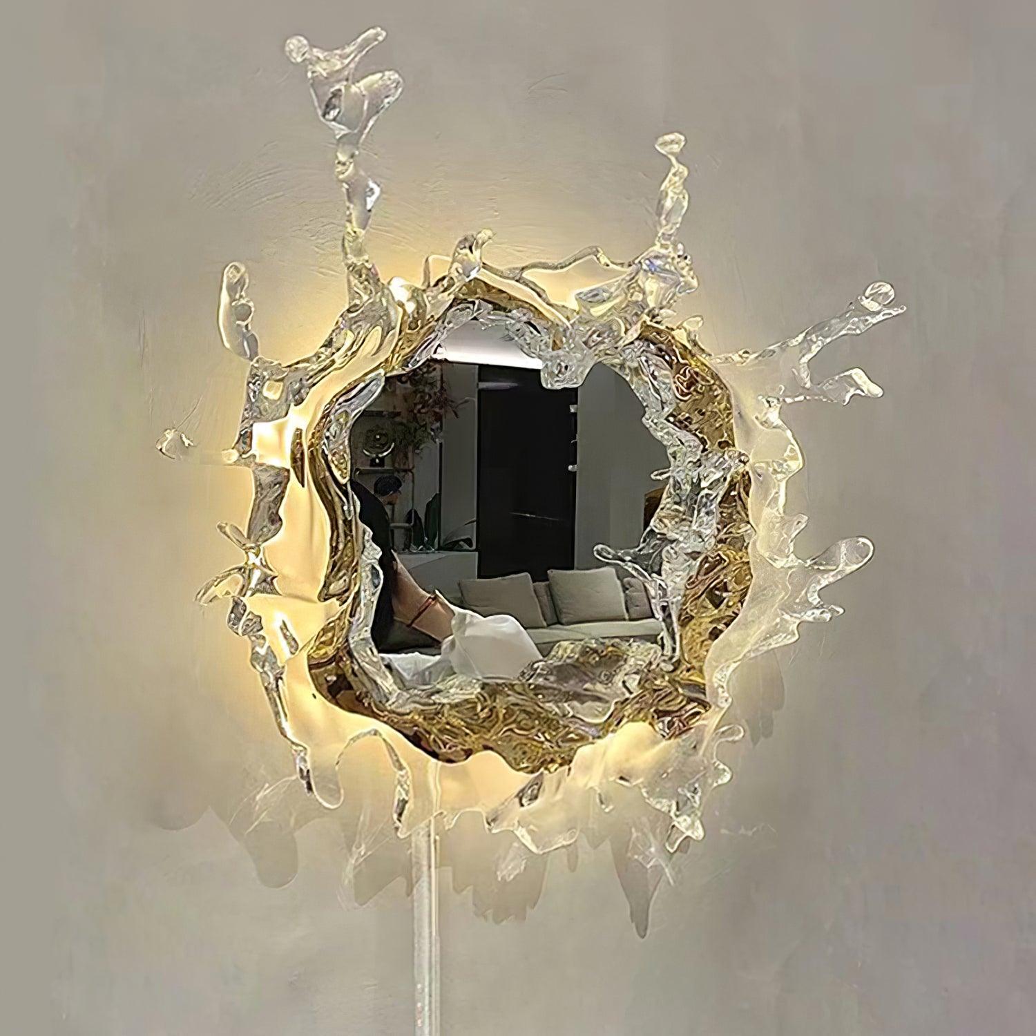 Water Drop Mirror LED wall light