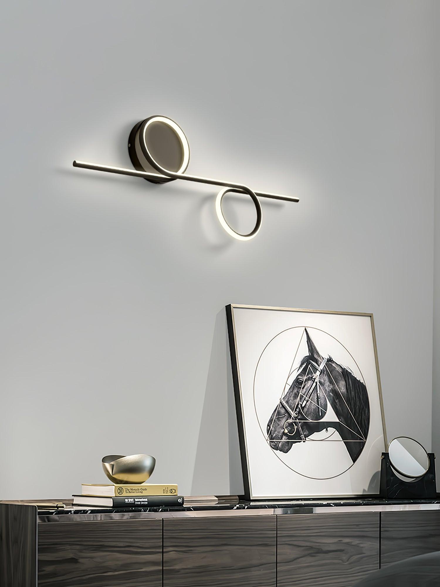Rhythmic Line ring and bar LED light