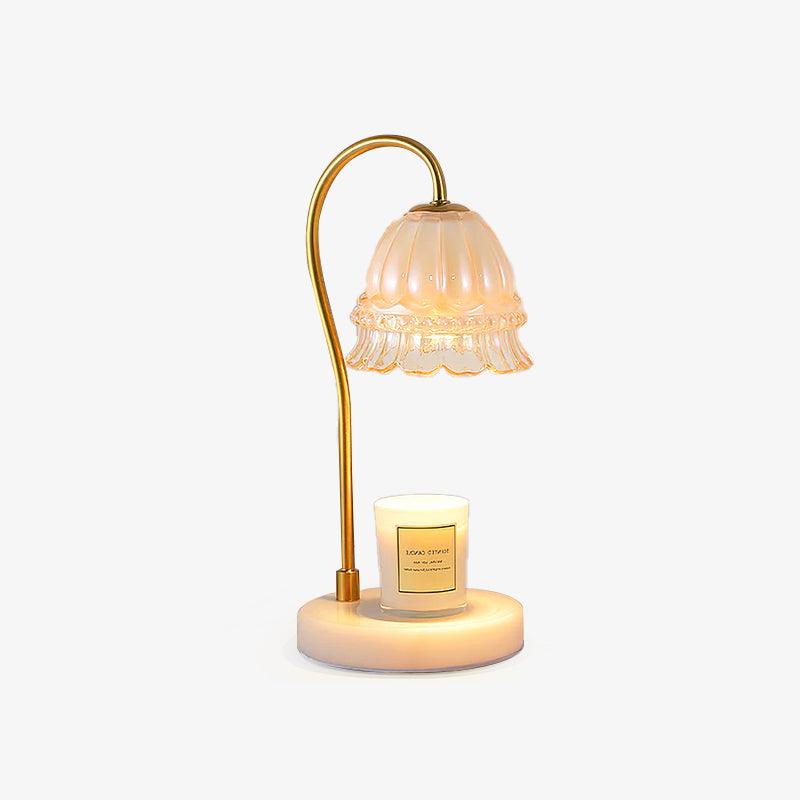 Lily Marble Warmer Table Lamp - Cueteks