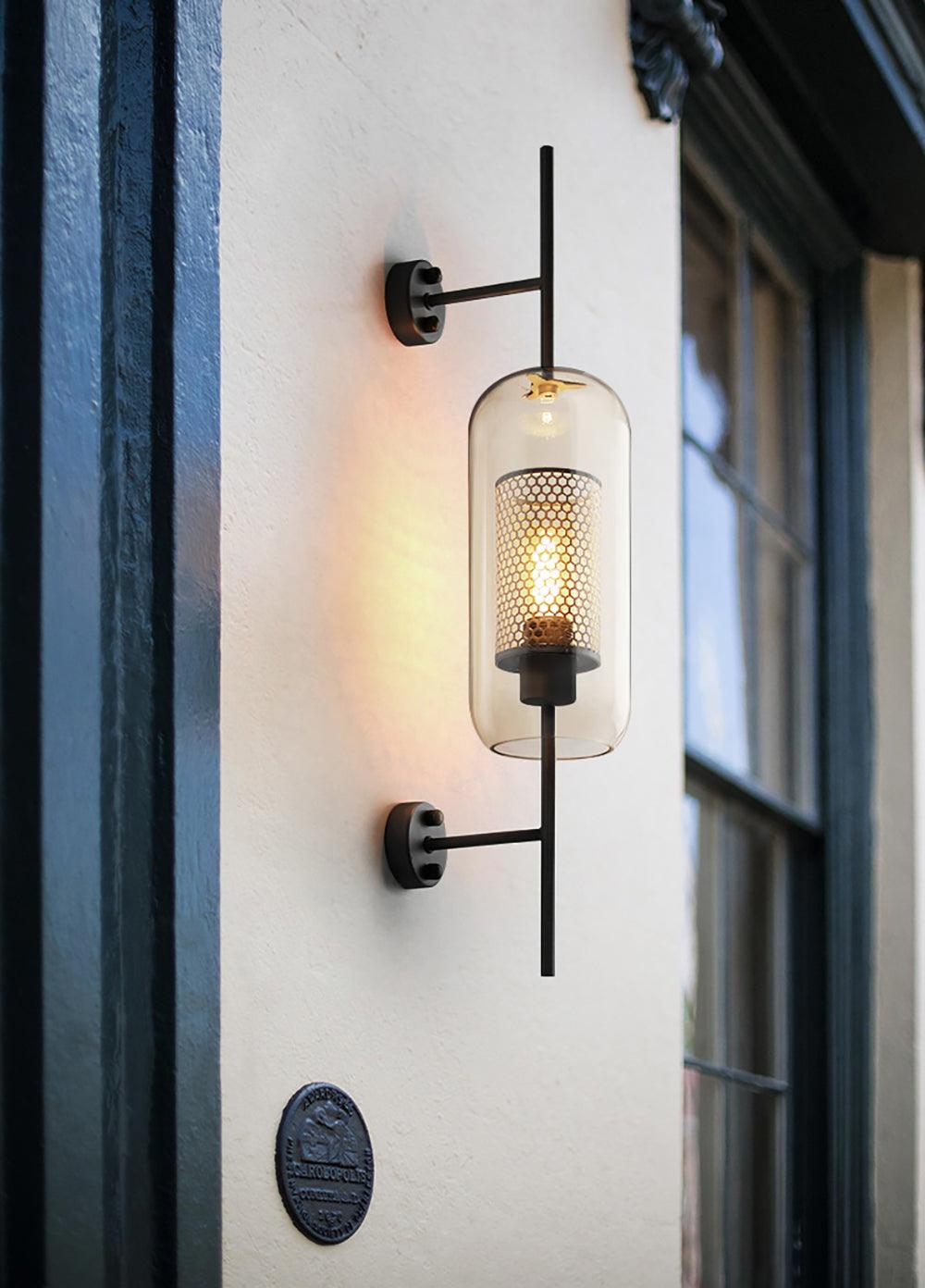 Chiswick Glass Wall Light - Cueteks
