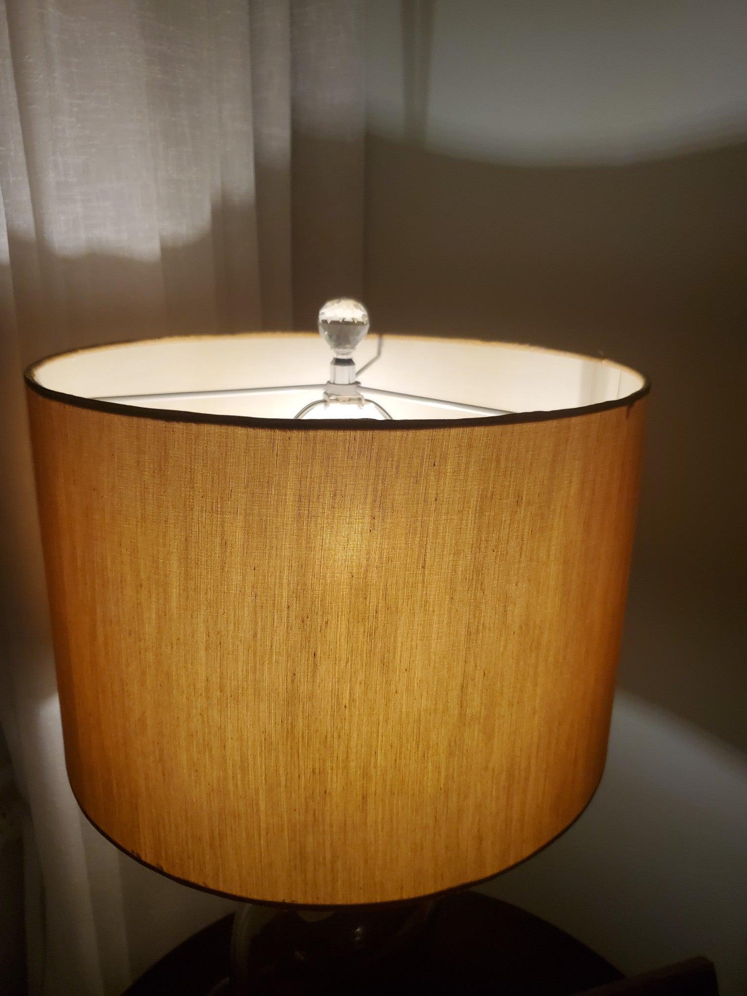 Glazed Crystal Table Lamp - Cueteks