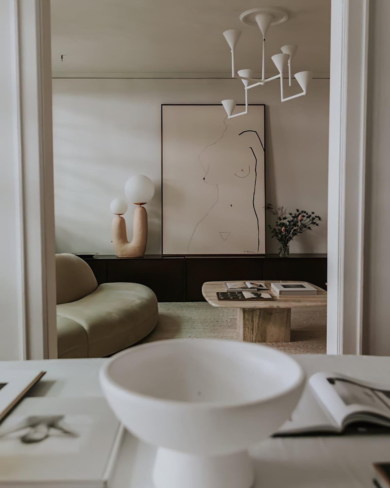 Oo Ceramics Table Lamp - Cueteks