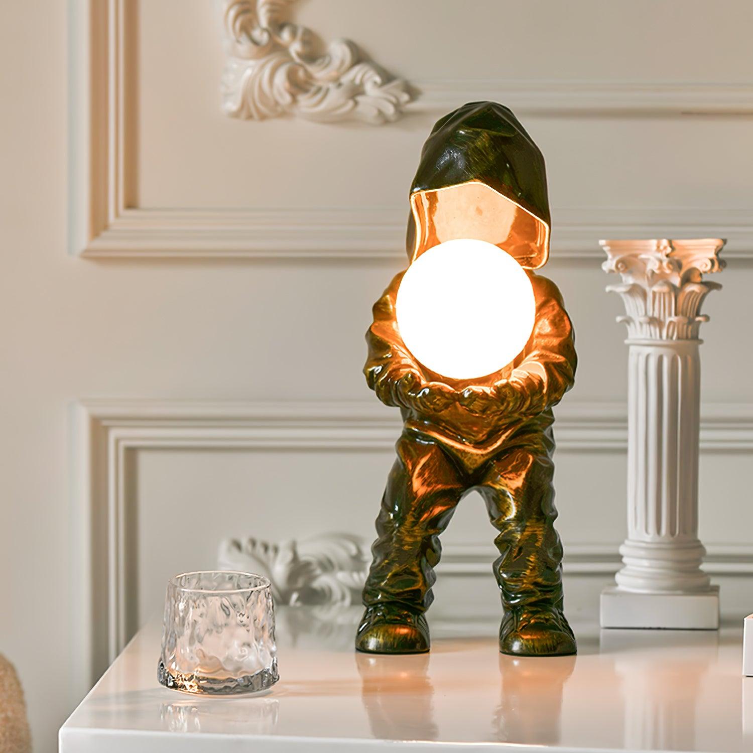Hacker Planet Table Lamp - Cueteks