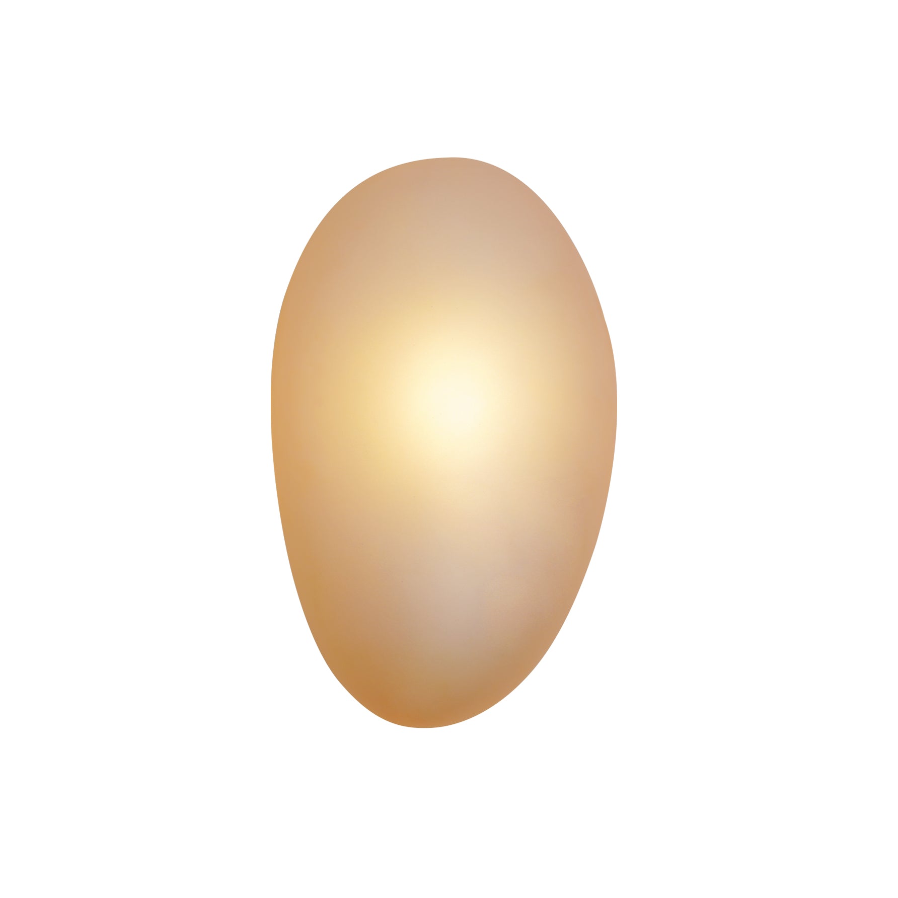 Bubble Glass pebble-shaped wall light