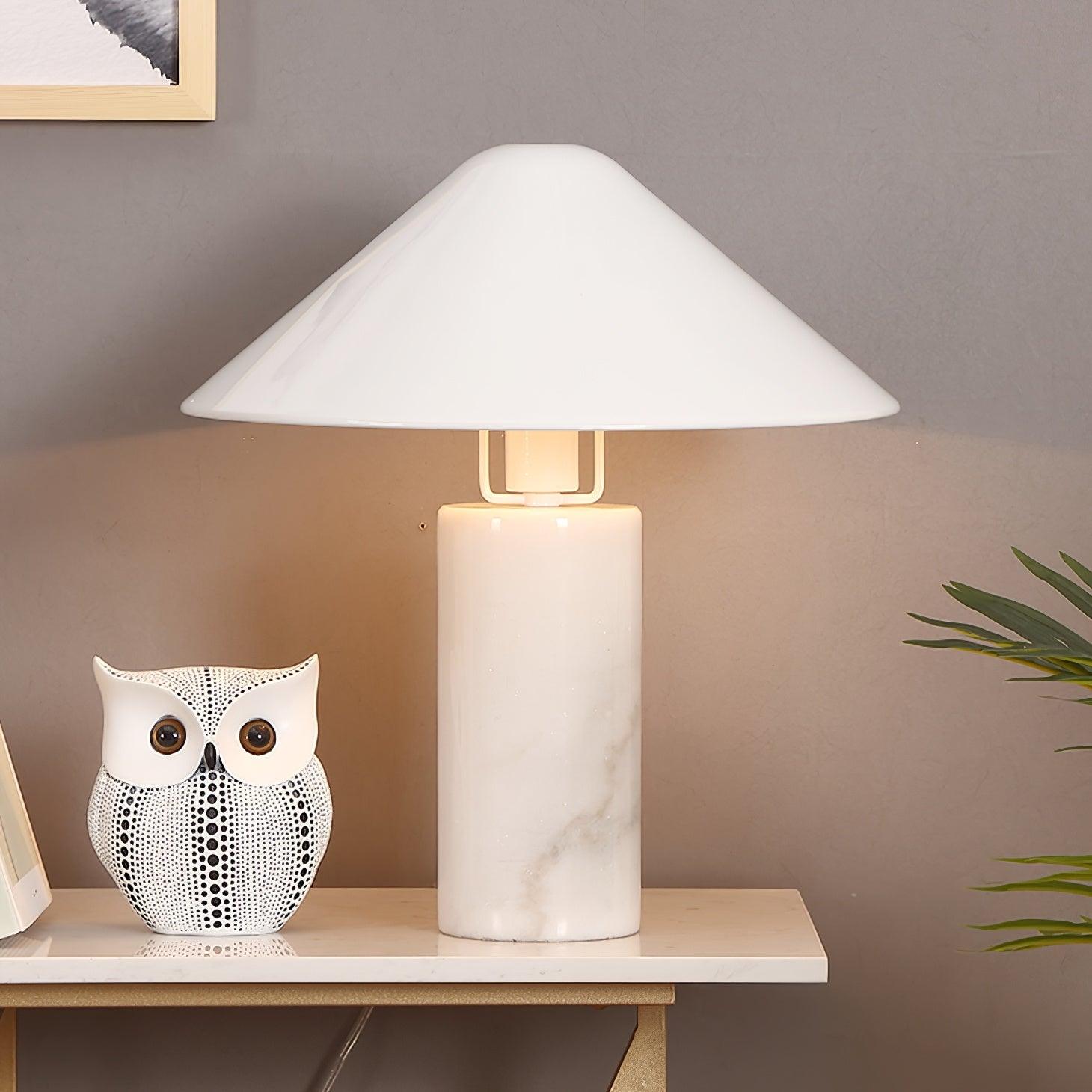 Adelaide Marble Table Lamp - Cueteks