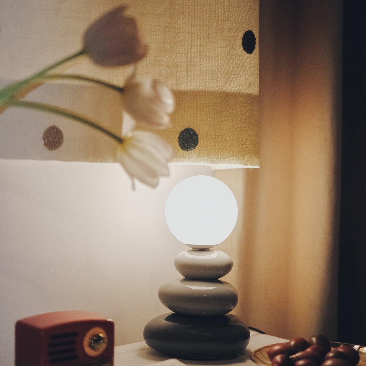 Triple Gourd Table Lamp - Cueteks
