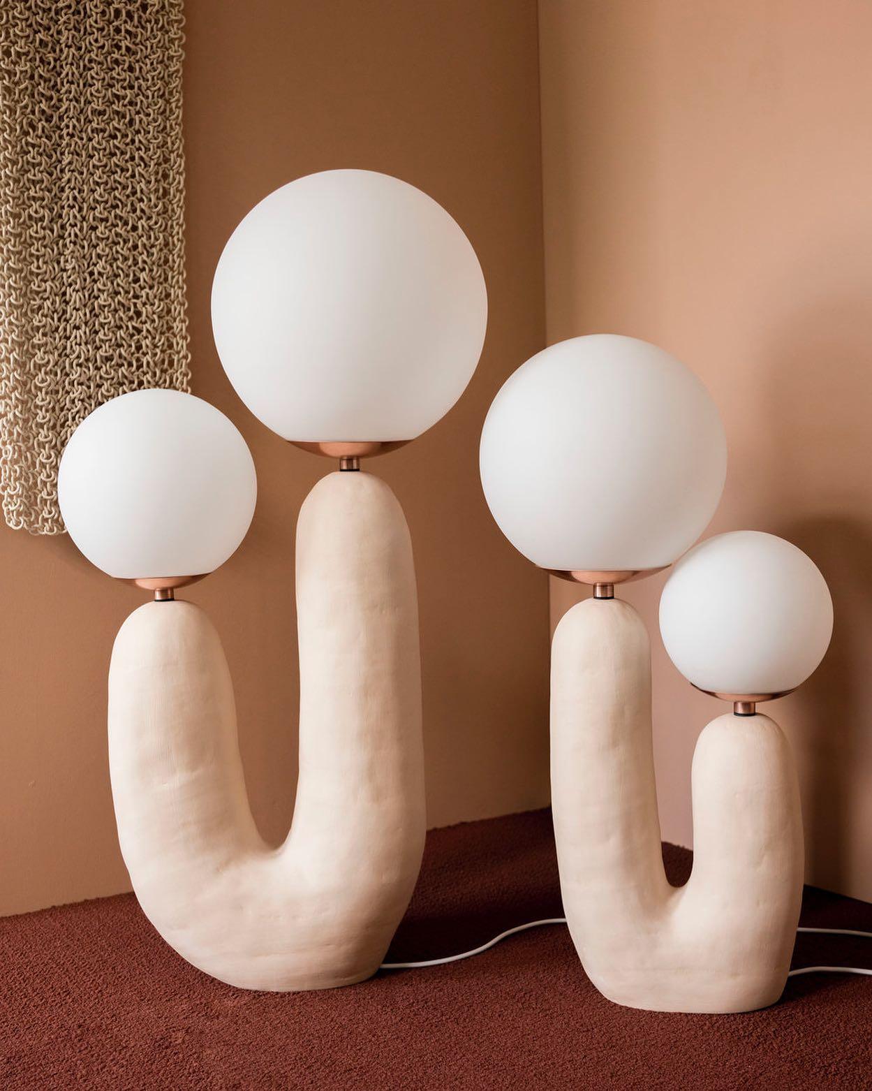 Oo Ceramics Table Lamp - Cueteks