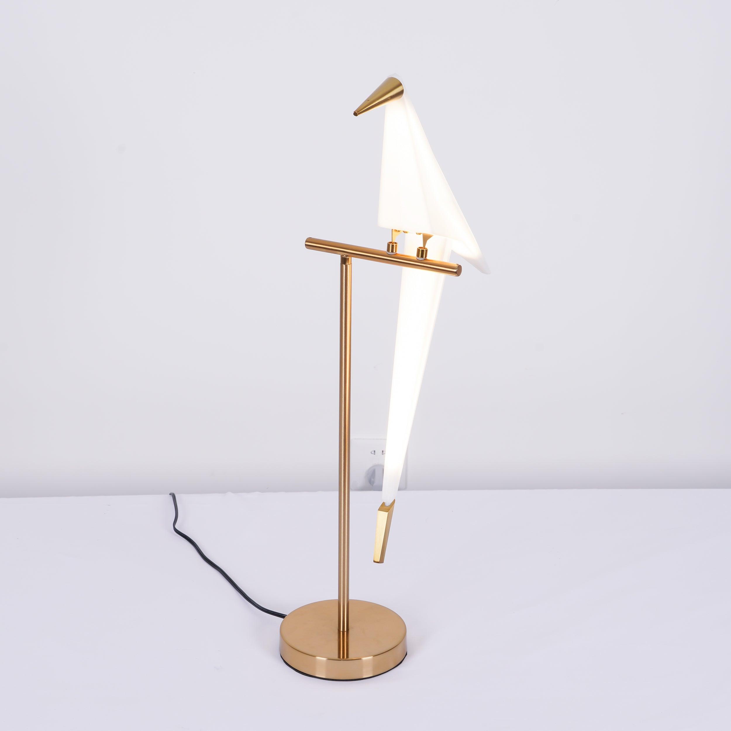 Paper Crane Bird Table lamp - Cueteks