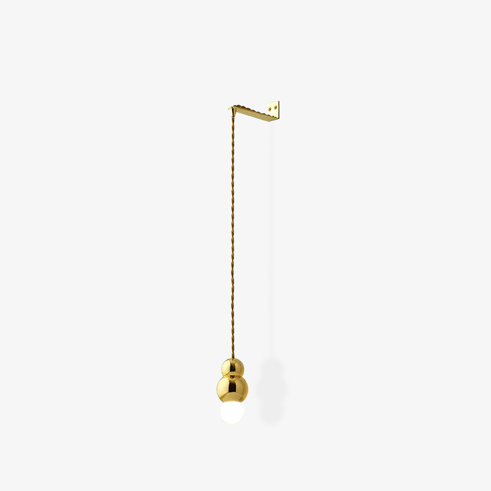 Gold Ball Series cable and wall arm side view