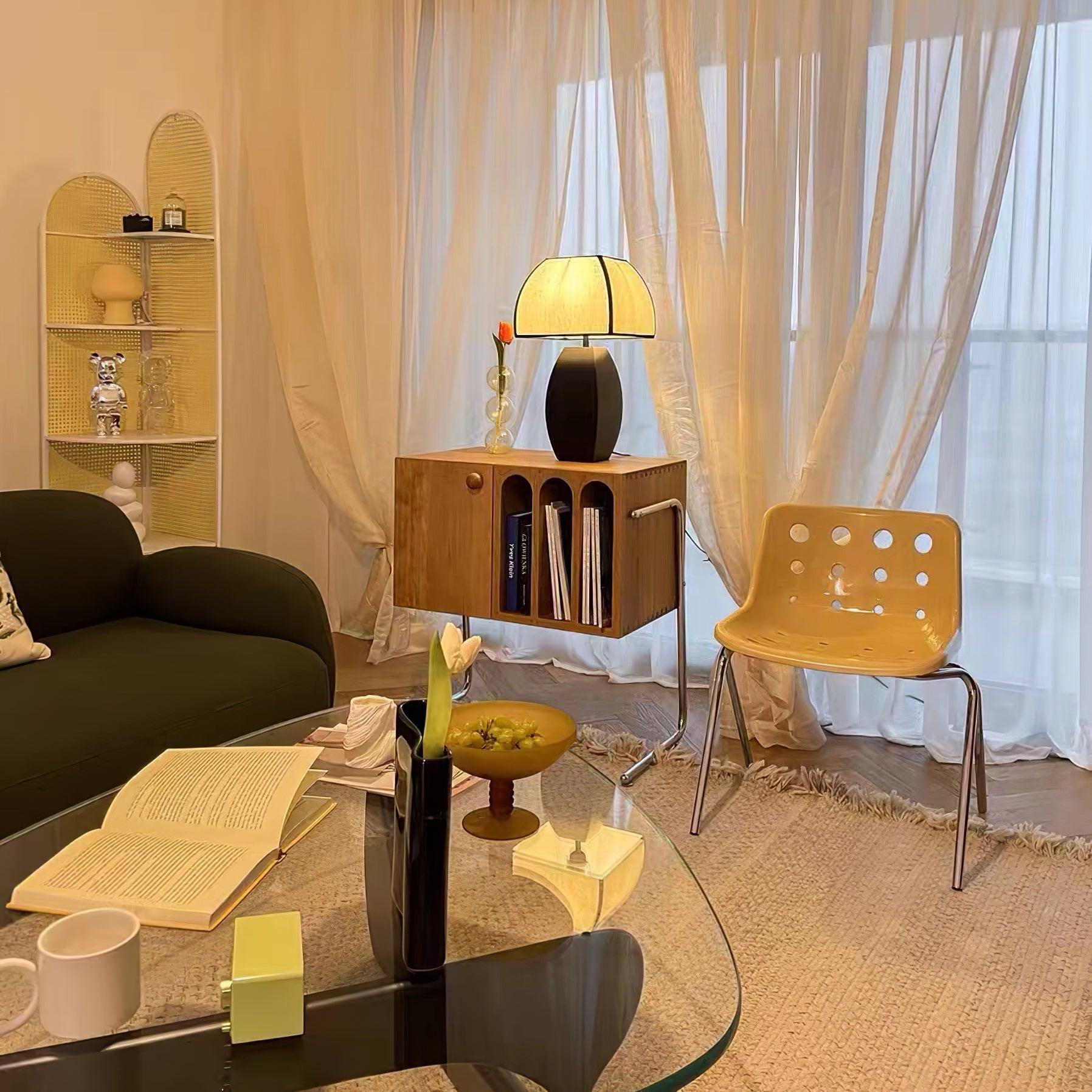 Javier Black Table Lamp - Cueteks