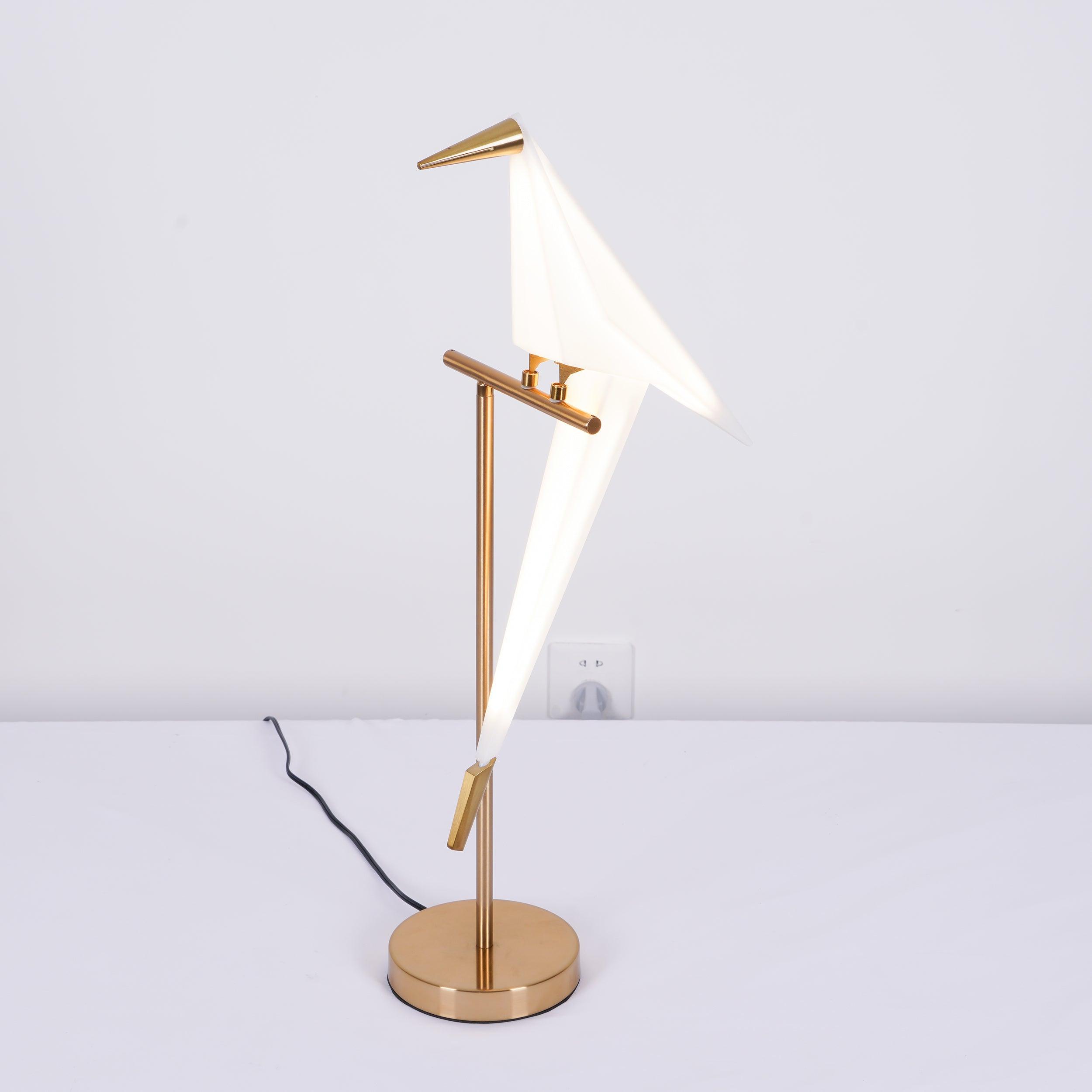 Paper Crane Bird Table lamp - Cueteks