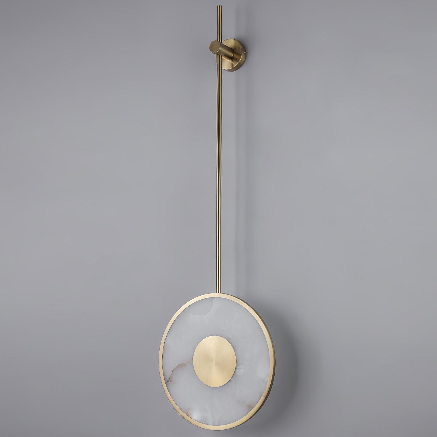 Round Marble Wall Lamp - Cueteks