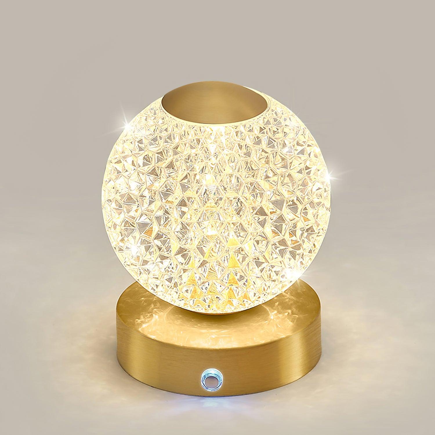 Jarin Diamond Built-in Battery Table Lamp - Cueteks