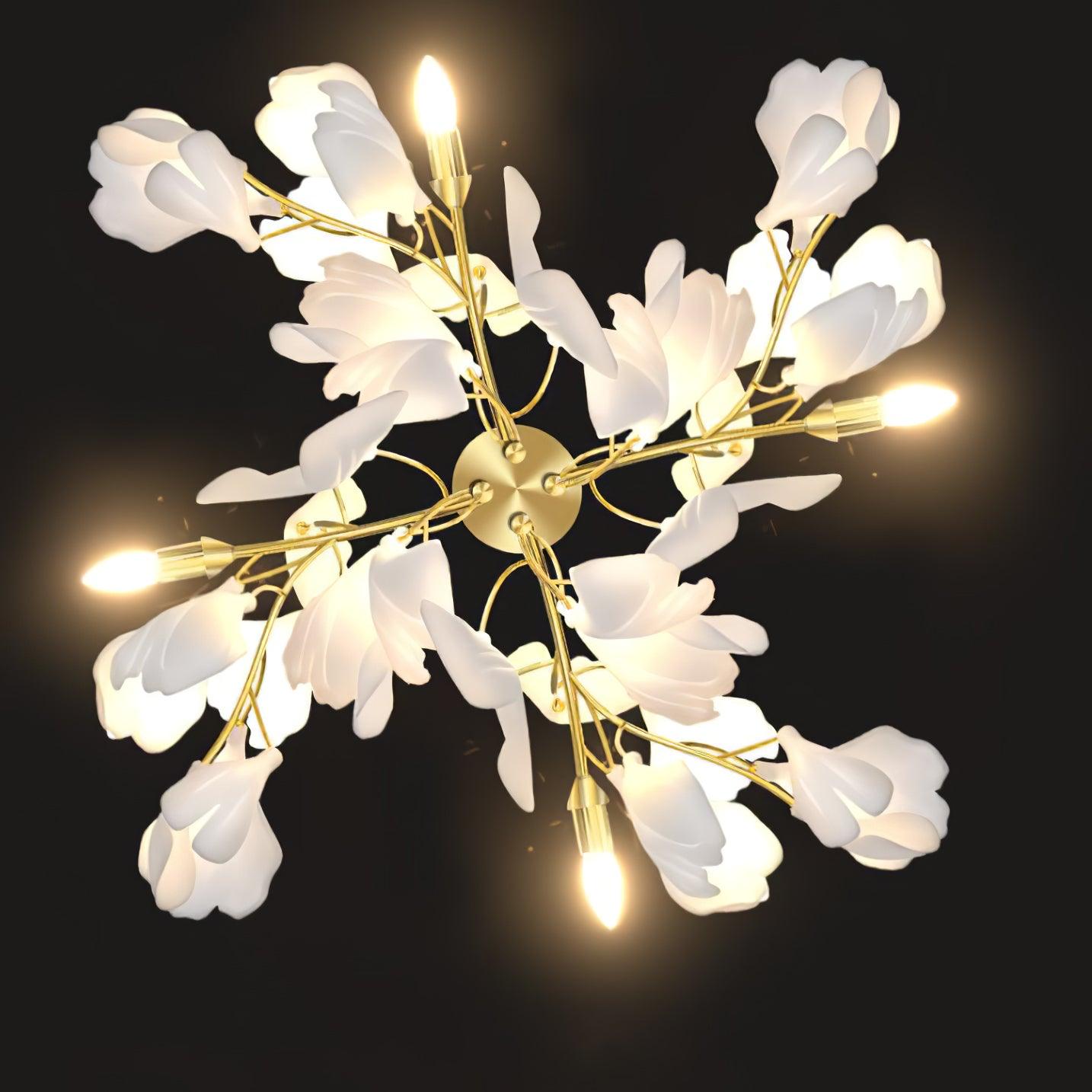 Gingko Flowers Wall Lamp - Cueteks