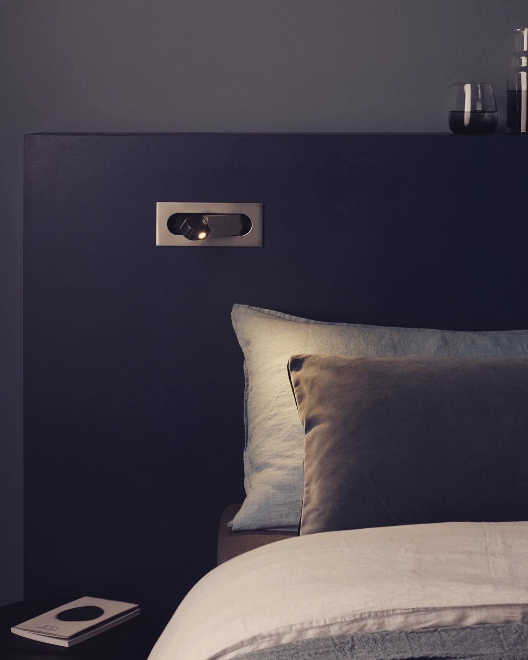 Modern LED Bedside Reading Light - Cueteks